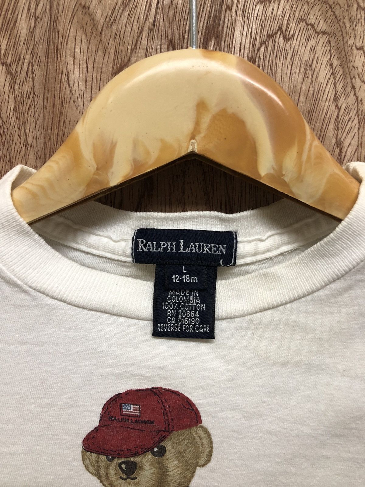Designer × Polo Ralph Lauren Polo Bear by Ralph Lauren t shirt for child Size US XXS / EU 40 - 3 Thumbnail