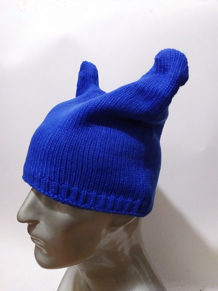 Other Horned Devil / Bunny Beanie Hat Size ONE SIZE - 3 Thumbnail