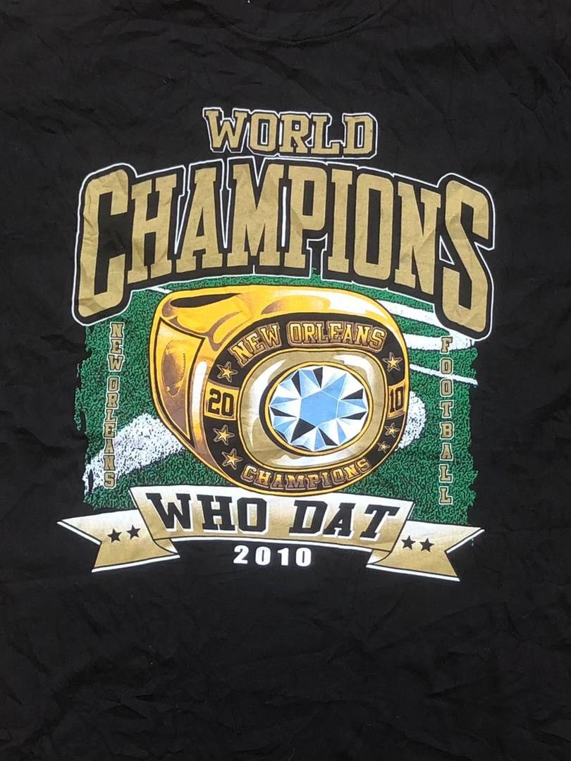 Gildan × NFL vintage tee D - 17 world champ super ring Size US L / EU 52-54 / 3 - 2 Thumbnail
