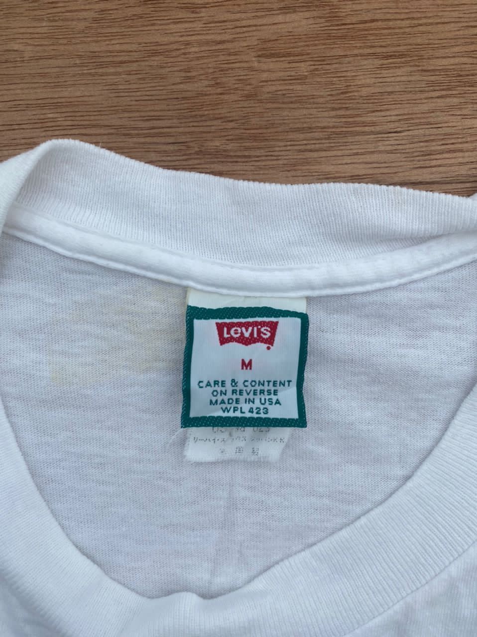 Levi's × Vintage Vintage Tee D - 14 levis 80s Size US M / EU 48-50 / 2 - 3 Thumbnail