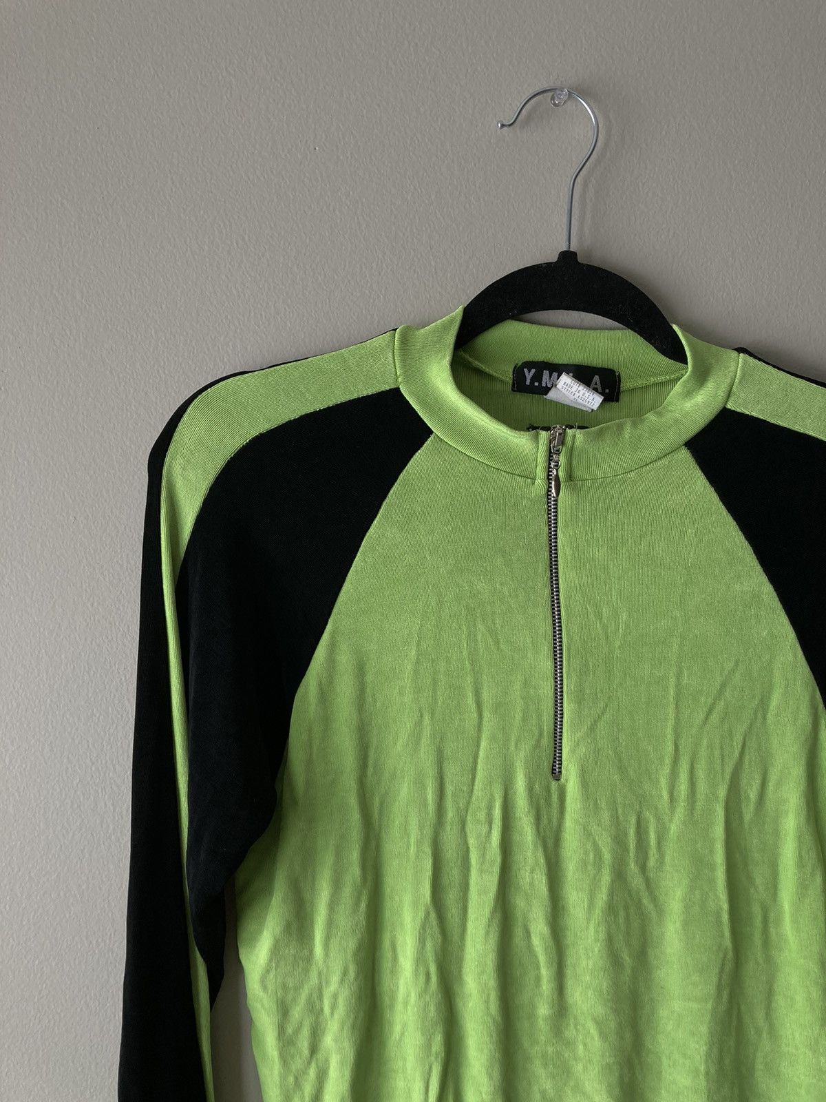 Vintage VINTAGE YMLA ALIEN RAVE WEAR LONGSLEEVE STRETCH TOP Size US L / EU 52-54 / 3 - 2 Thumbnail