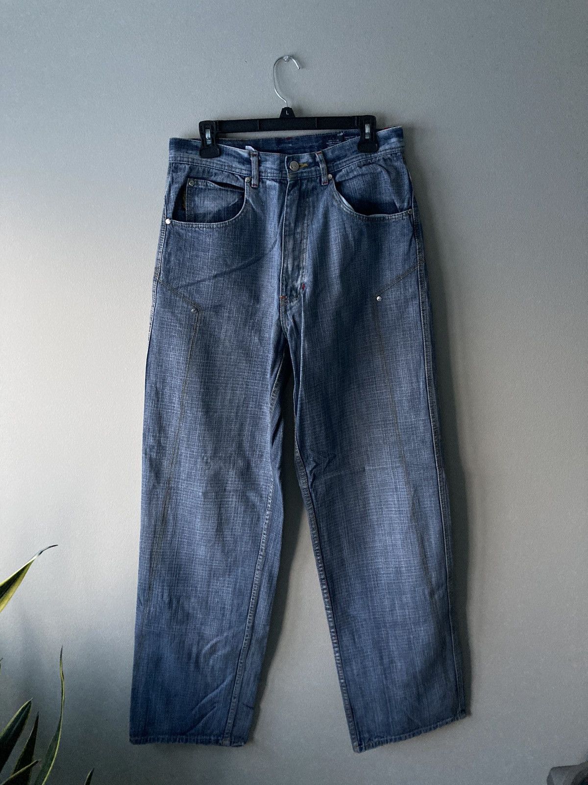 Vintage RARE JOHNNY BLAZE WU TANG GHOST RIDER DENIM JEANS Size US 32 / EU 48 - 6 Thumbnail