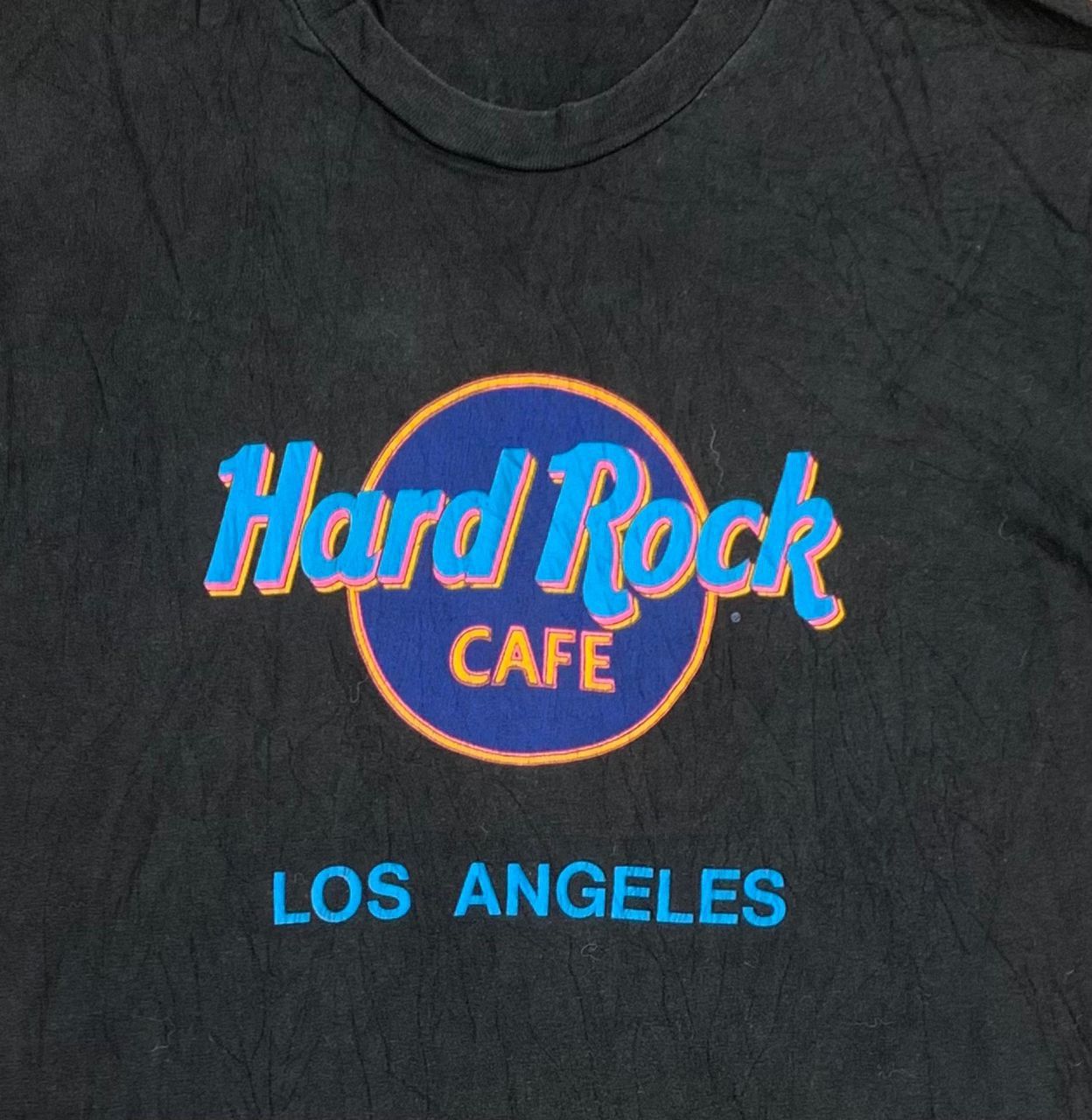 Hard Rock Cafe × Vintage Vintage Tee D 34 Hard Rock Cafe Los Angeles Size US M / EU 48-50 / 2 - 2 Thumbnail