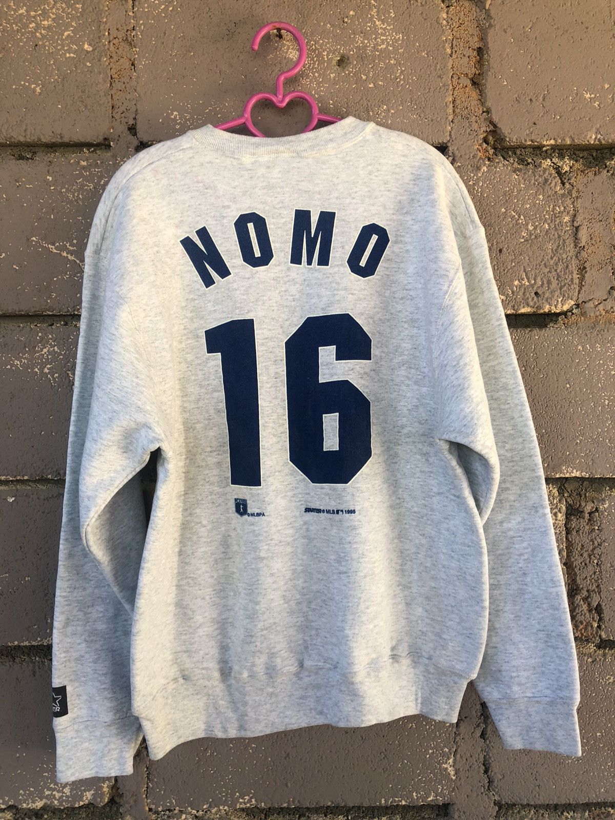 Rare 90s Vintage HIDEO NOMO LA DODGERS 16 Sweatshirt
