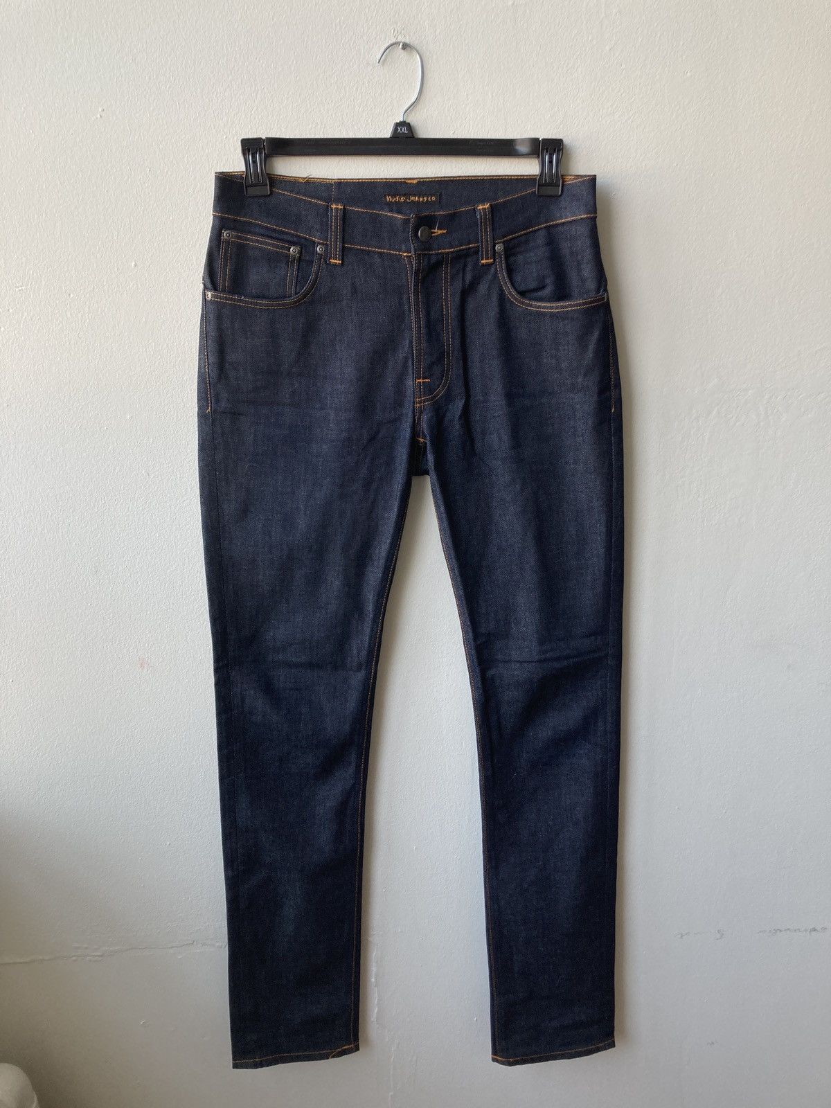 Nudie Jeans Denim Orange Stitching