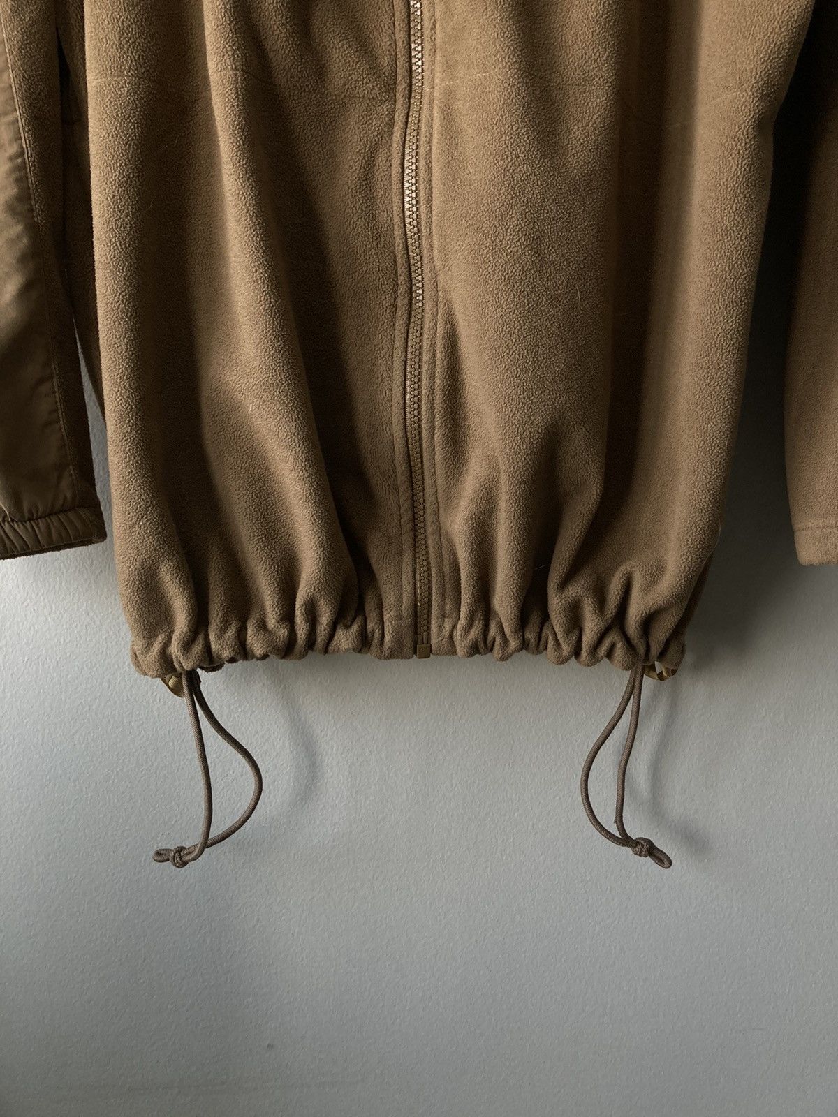 Vintage MILITARY FLEECE ZIP UP JACKET Size US L / EU 52-54 / 3 - 5 Thumbnail