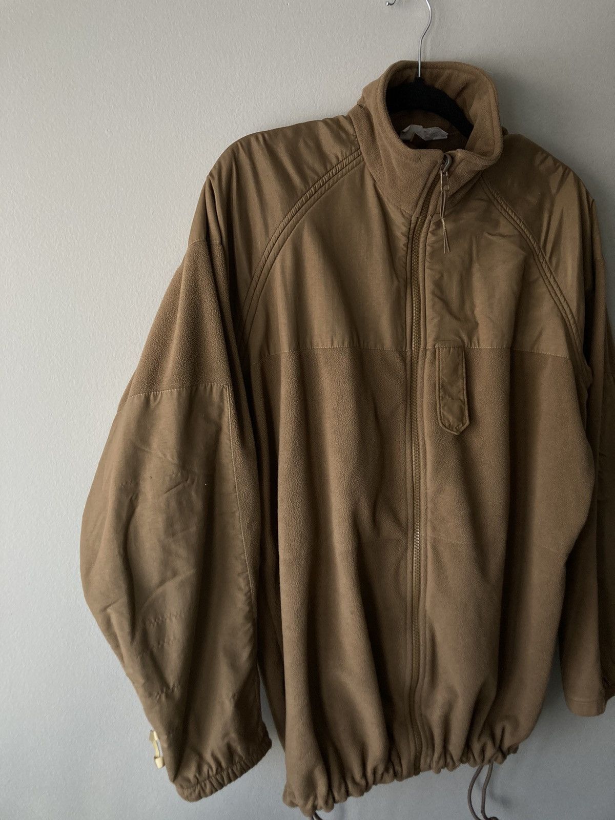 Vintage MILITARY FLEECE ZIP UP JACKET Size US L / EU 52-54 / 3 - 2 Thumbnail