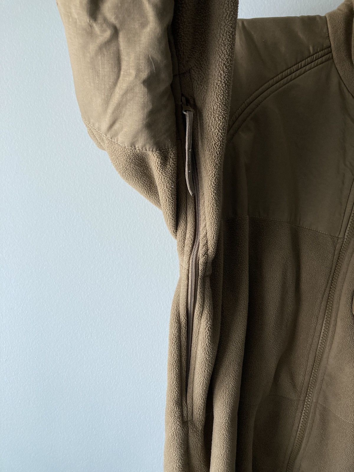Vintage MILITARY FLEECE ZIP UP JACKET Size US L / EU 52-54 / 3 - 7 Thumbnail