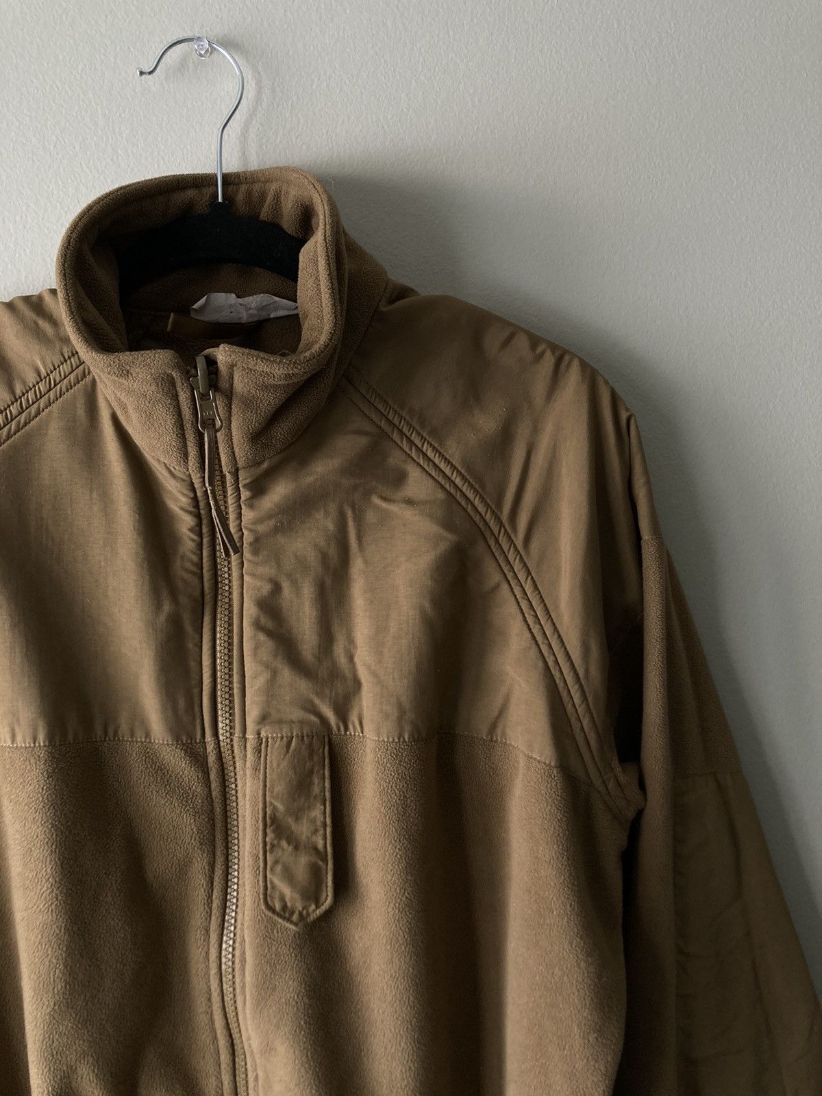 Vintage MILITARY FLEECE ZIP UP JACKET Size US L / EU 52-54 / 3 - 4 Thumbnail