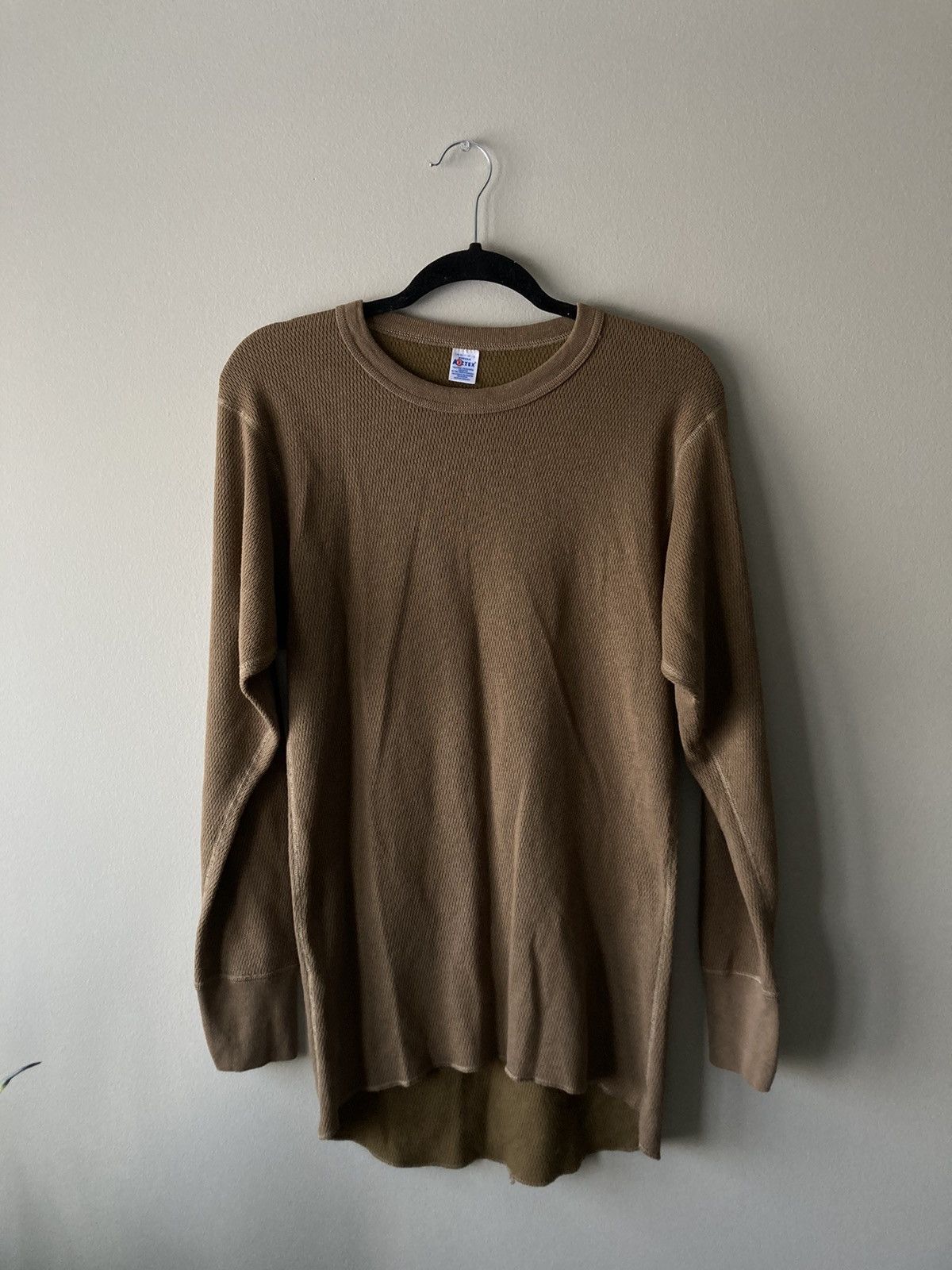 Vintage VINTAGE MILITARY WAFFLE KNIT LONGSLEEVE Size US L / EU 52-54 / 3 - 1 Thumbnail