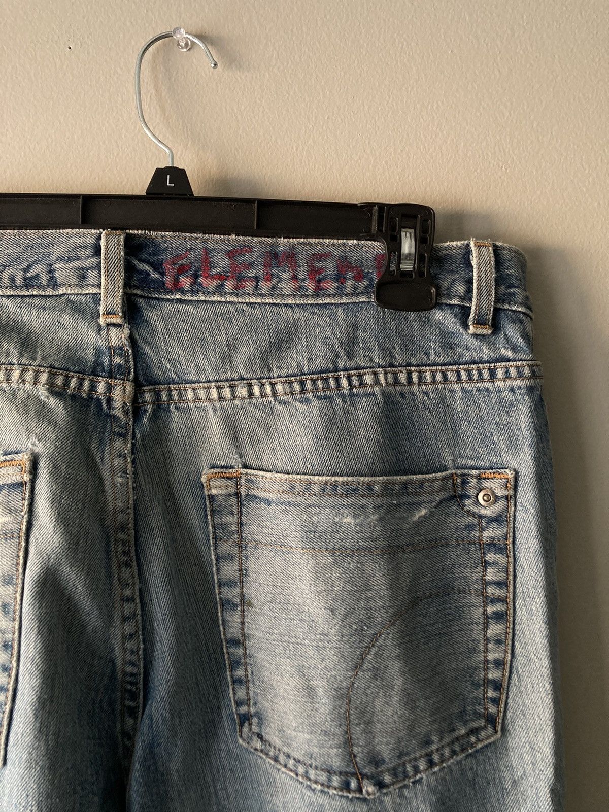 Element VINTAGE ELEMENT SKATE DISTRESSED & DESTROYED DENIM Size US 32 / EU 48 - 5 Thumbnail