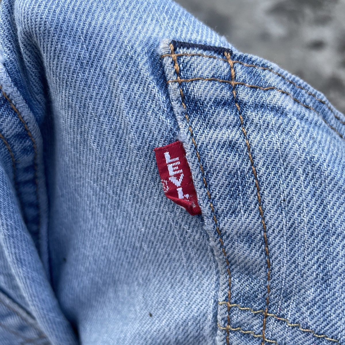 Levi's Levis Big E Distressed Denim Jeans Size US 30 / EU 46 - 6 Thumbnail