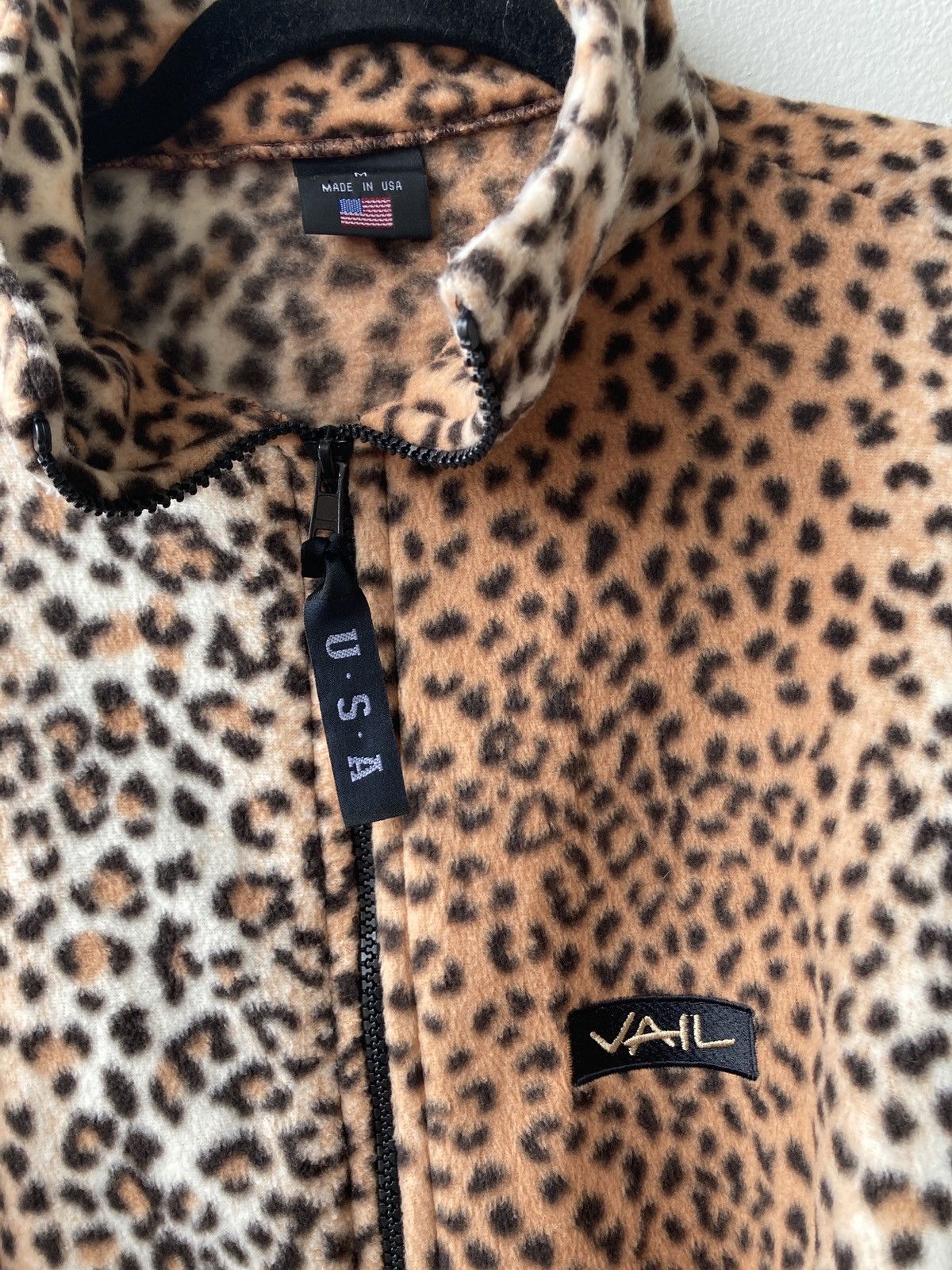 Vintage Vintage Made in USA Leopard Zip Up Supreme Style Size US M / EU 48-50 / 2 - 7 Thumbnail