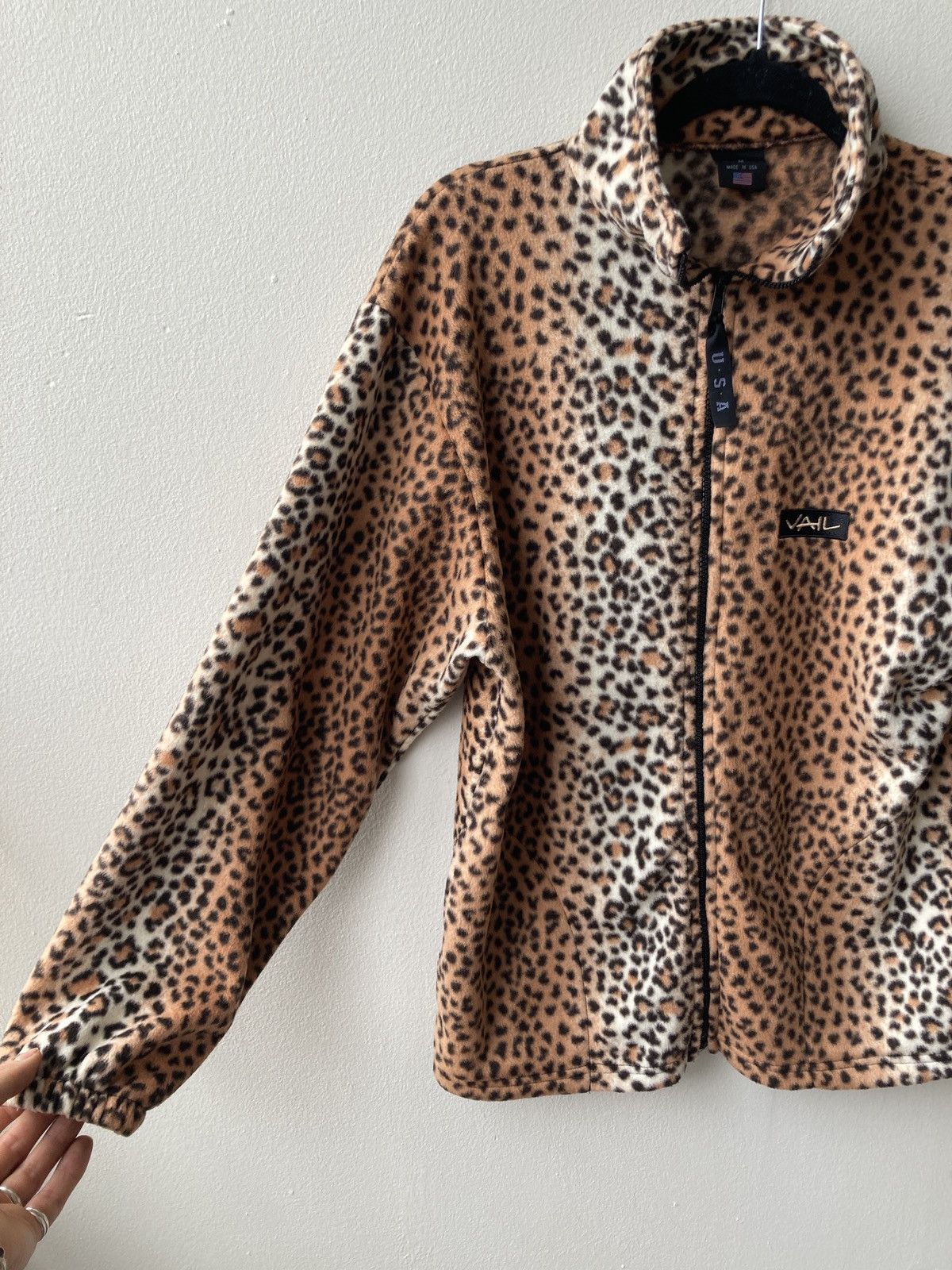 Vintage Vintage Made in USA Leopard Zip Up Supreme Style Size US M / EU 48-50 / 2 - 4 Thumbnail
