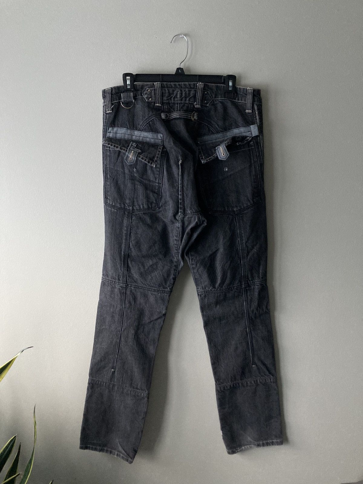 Japanese Brand VINTAGE JAPANESE BRAND NYLAUS JEANS PUNK PANTS Size US 34 / EU 50 - 4 Thumbnail
