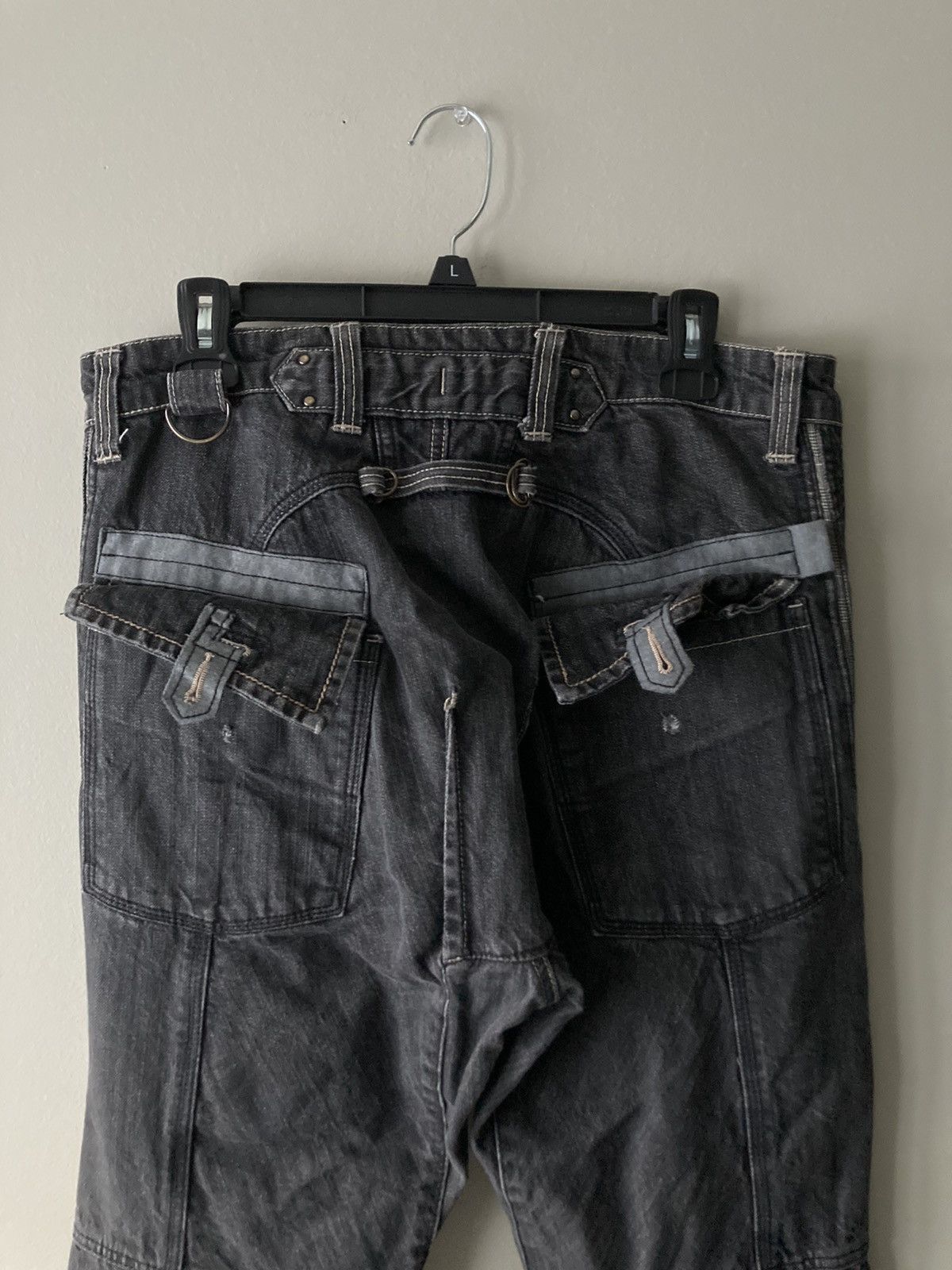 Japanese Brand VINTAGE JAPANESE BRAND NYLAUS JEANS PUNK PANTS Size US 34 / EU 50 - 5 Thumbnail