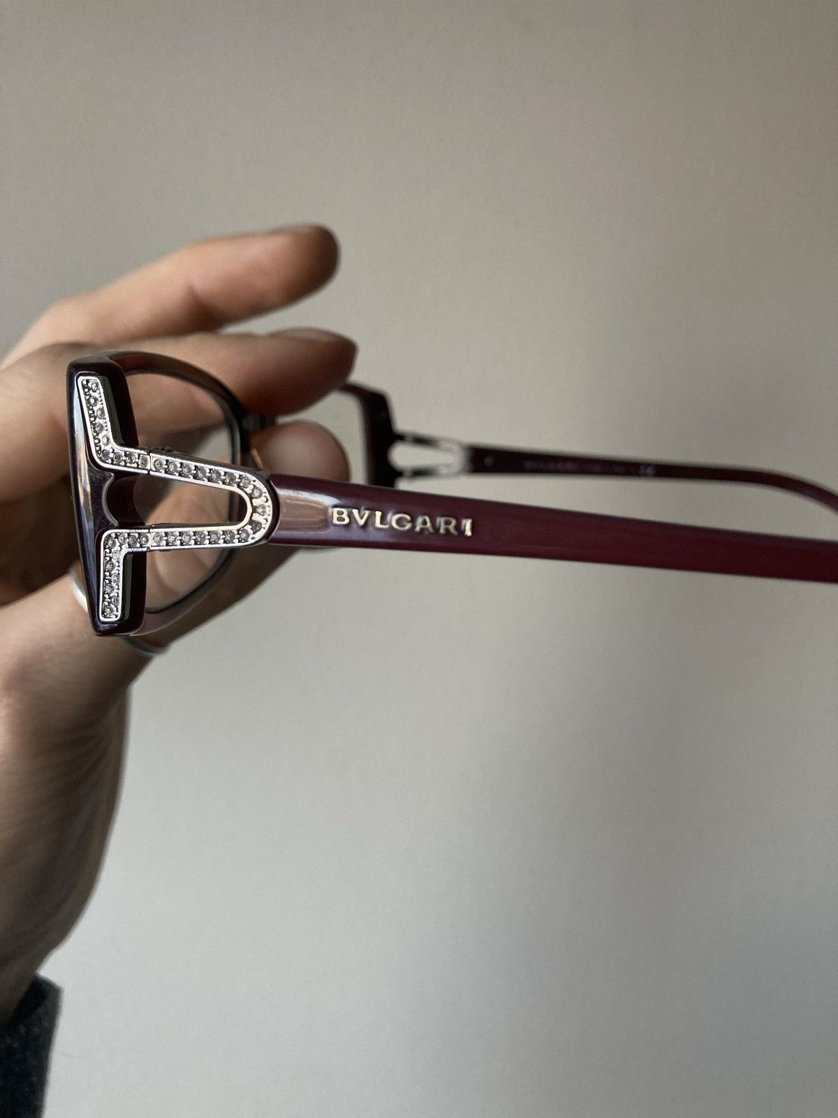Bvlgari VINTAGE BVLGARI PLUM GLASSES Size ONE SIZE - 5 Thumbnail