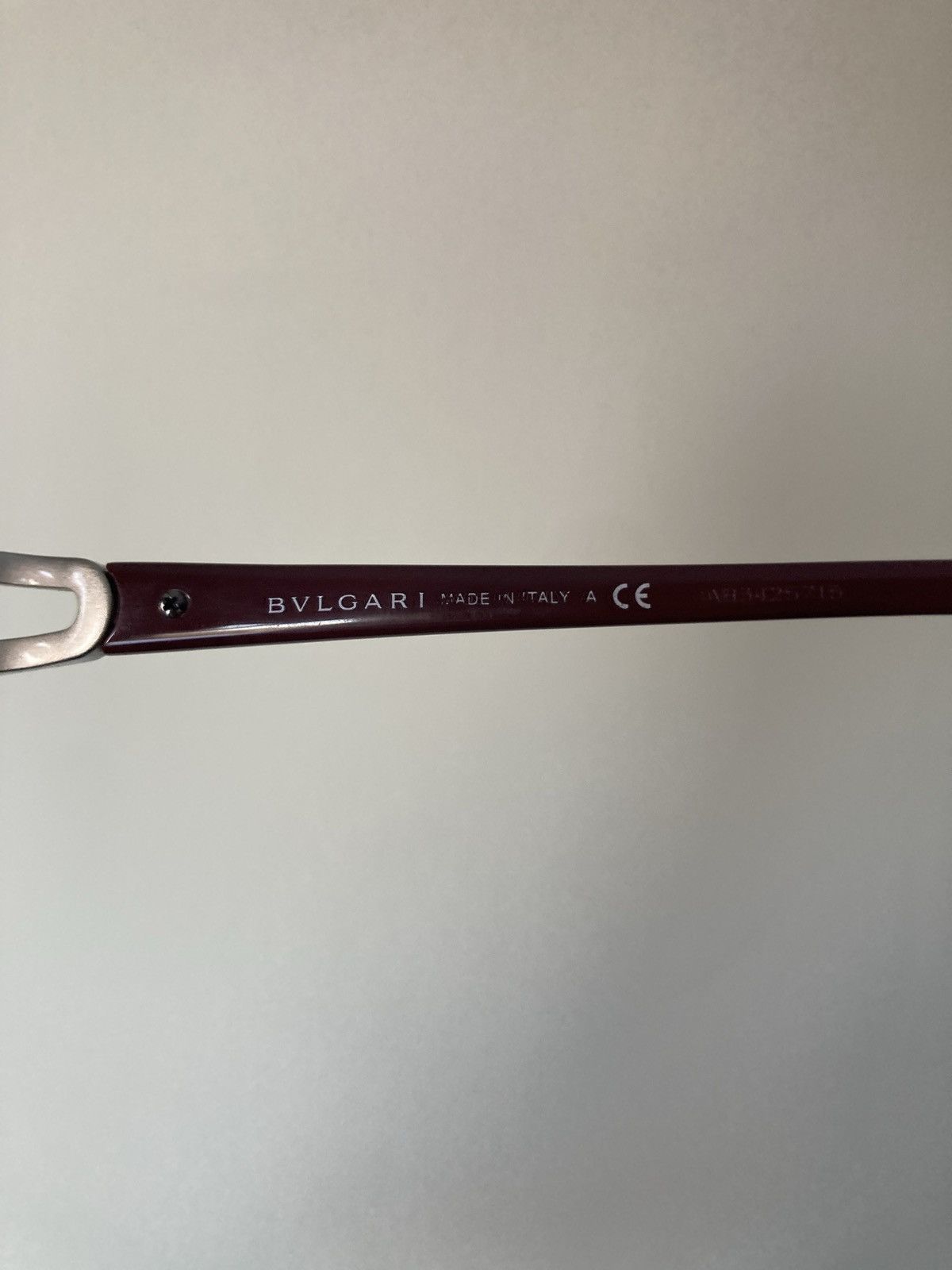 Bvlgari VINTAGE BVLGARI PLUM GLASSES Size ONE SIZE - 8 Thumbnail