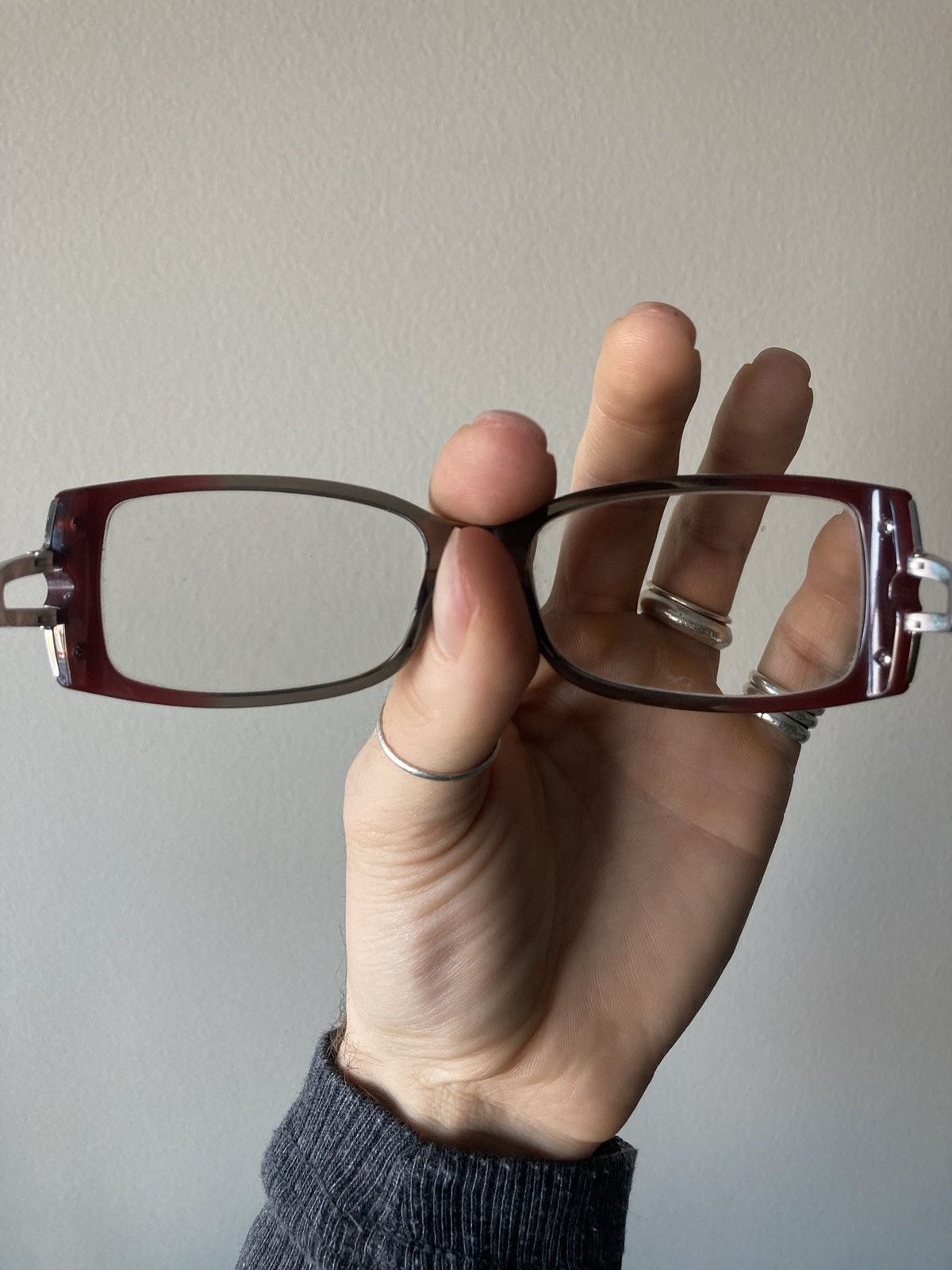 Bvlgari VINTAGE BVLGARI PLUM GLASSES Size ONE SIZE - 9 Thumbnail