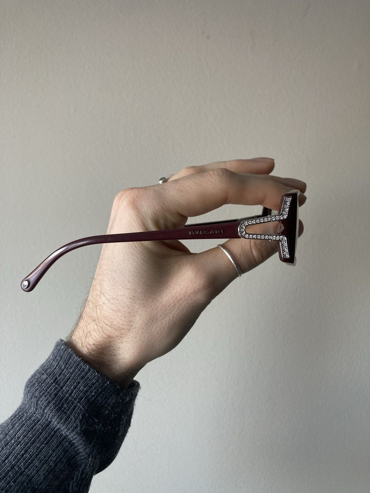 Bvlgari VINTAGE BVLGARI PLUM GLASSES Size ONE SIZE - 4 Thumbnail