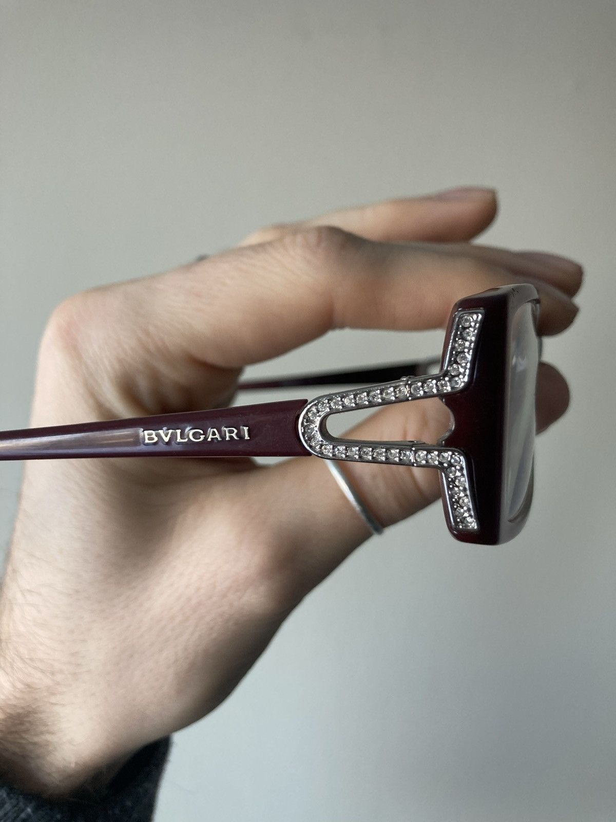 Bvlgari VINTAGE BVLGARI PLUM GLASSES Size ONE SIZE - 1 Thumbnail