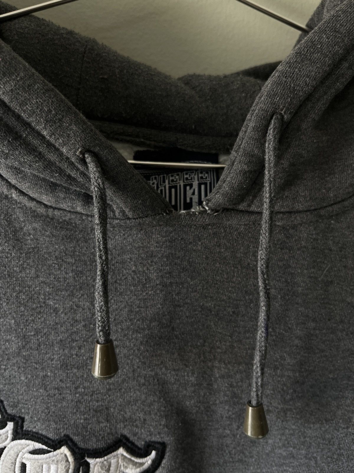 Vintage VINTAGE SLATE GREY LOS ANGELES STREETWEAR HOODIE Size US XL / EU 56 / 4 - 4 Thumbnail