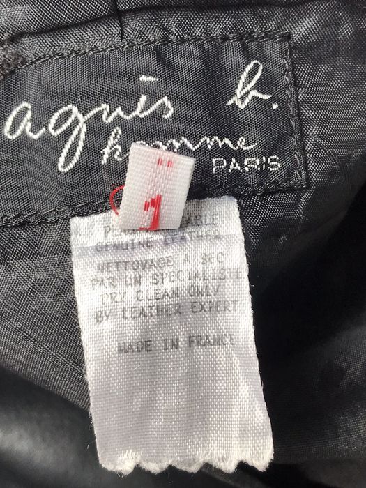 Agnes B. Agnes B. Homme Leather Vest | Grailed