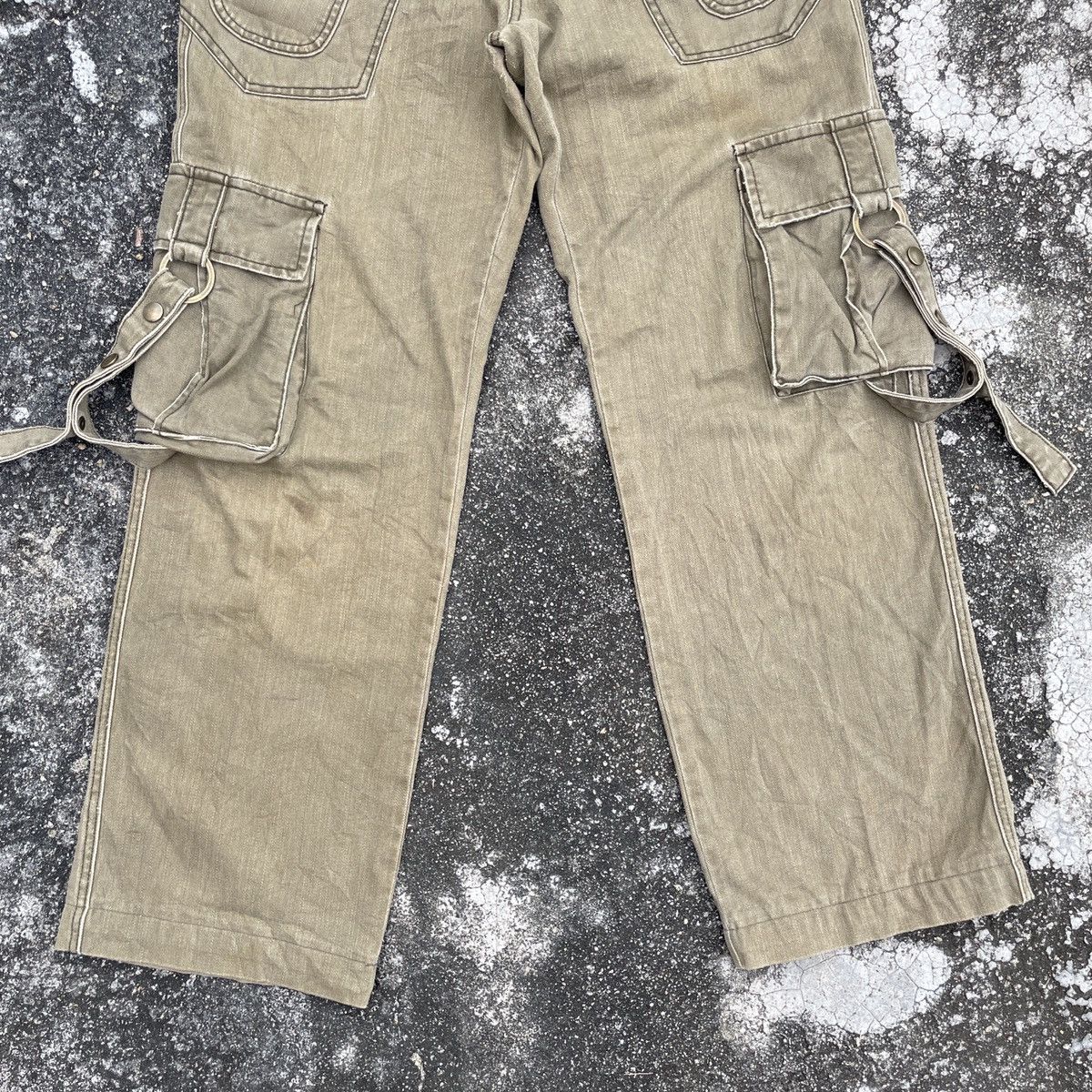 If Six Was Nine Vintage Solare Military Tactical Bondage Pants Size US 35 - 4 Thumbnail