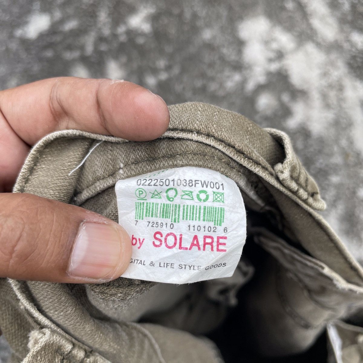 If Six Was Nine Vintage Solare Military Tactical Bondage Pants Size US 35 - 6 Thumbnail