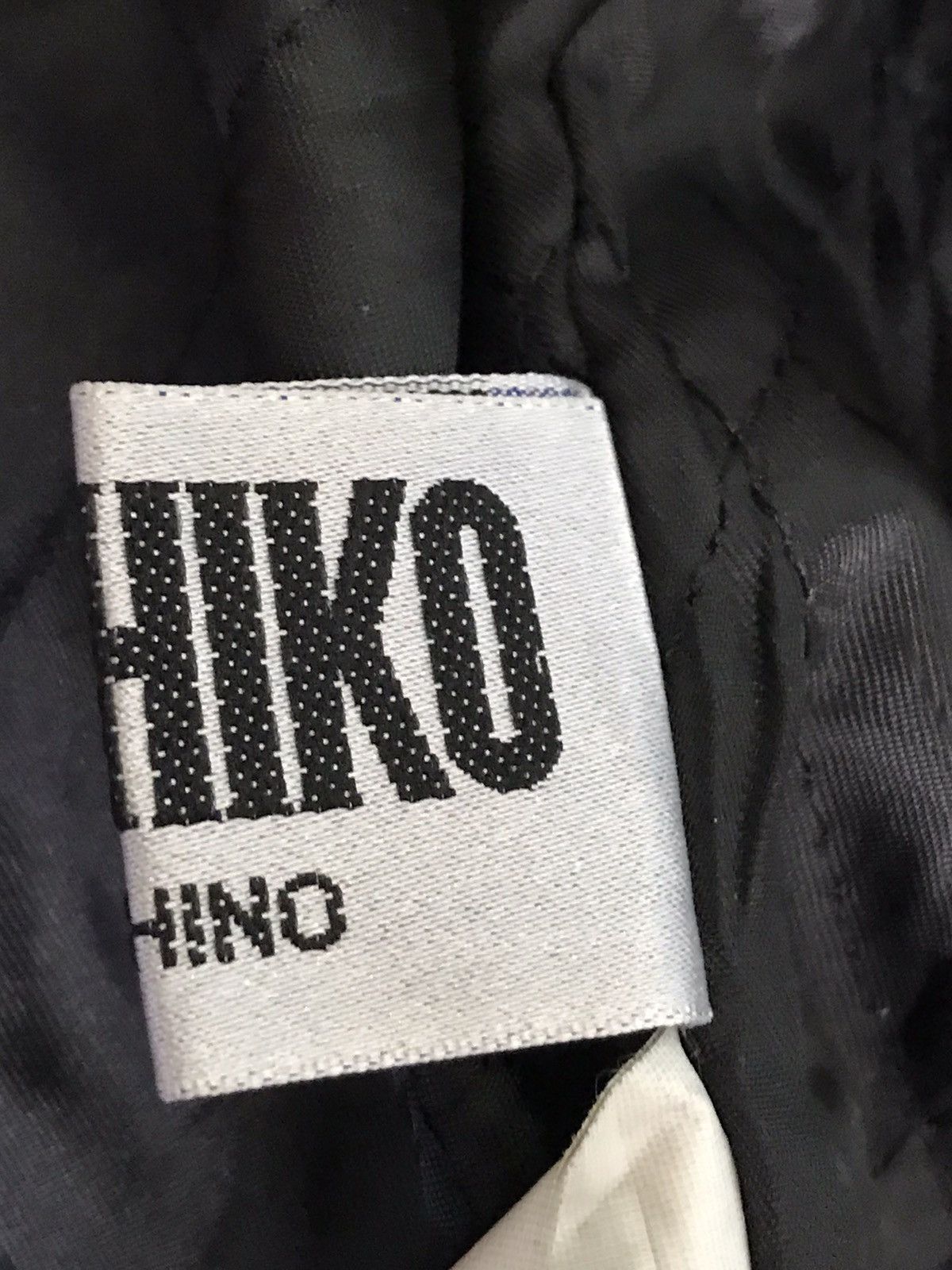 Michiko Koshino London × Vintage Michiko Koshino London Baseball Leather Jackets Size US M / EU 48-50 / 2 - 17 Thumbnail