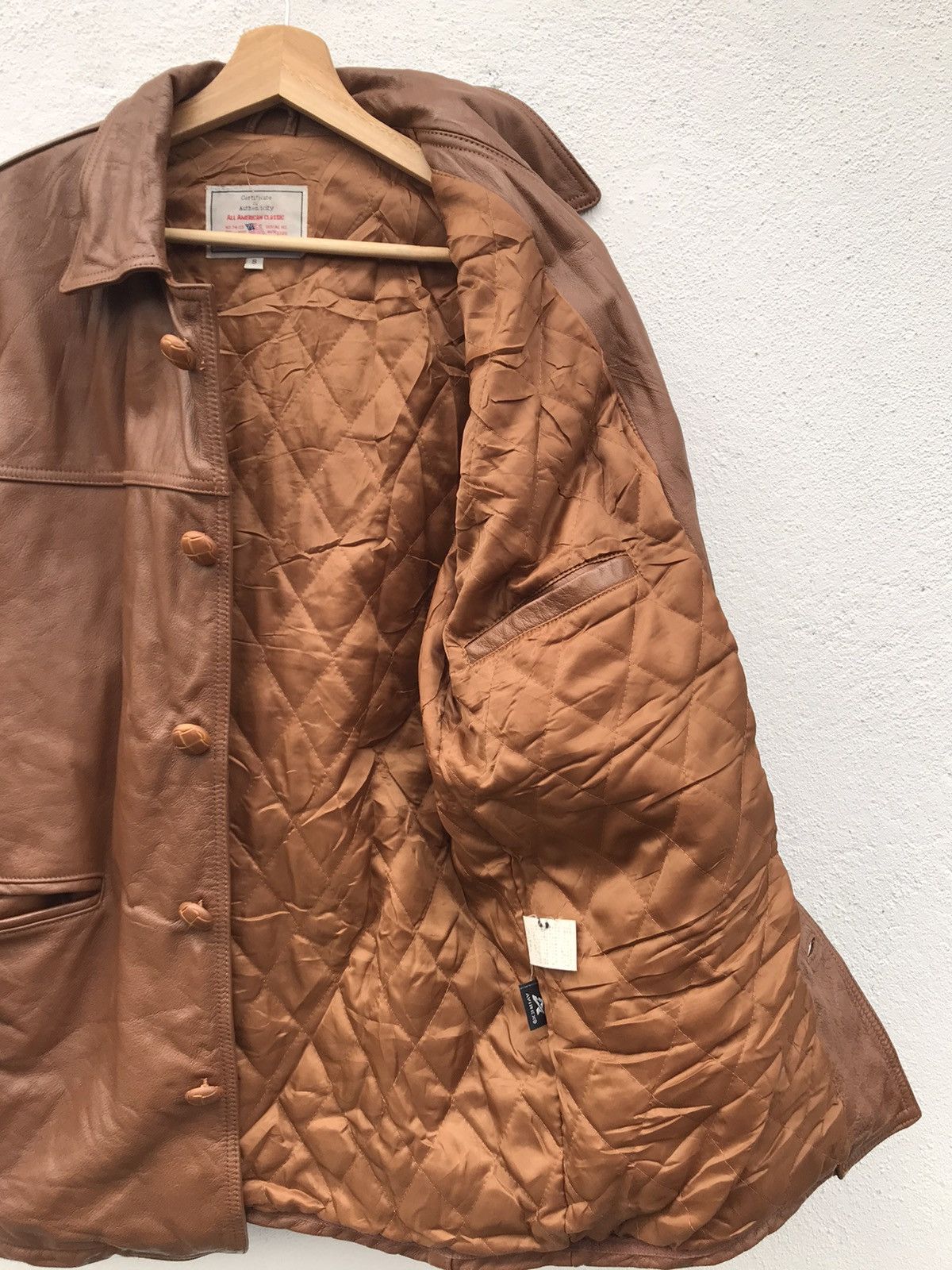 Avirex Avirex Usa Quilt Lined Leather Jackets Size US S / EU 44-46 / 1 - 15 Thumbnail