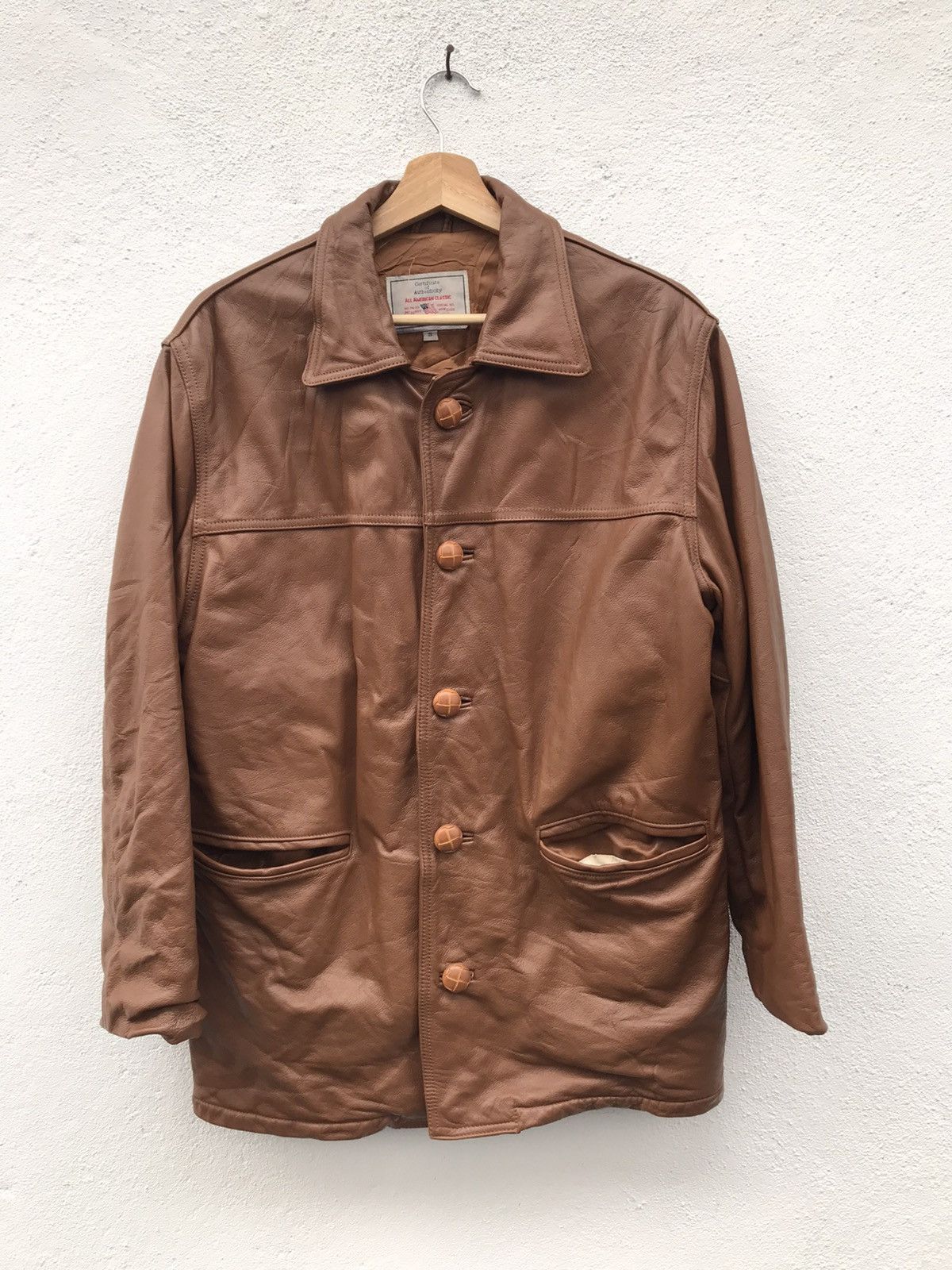 Avirex Avirex Usa Quilt Lined Leather Jackets Size US S / EU 44-46 / 1 - 1 Thumbnail
