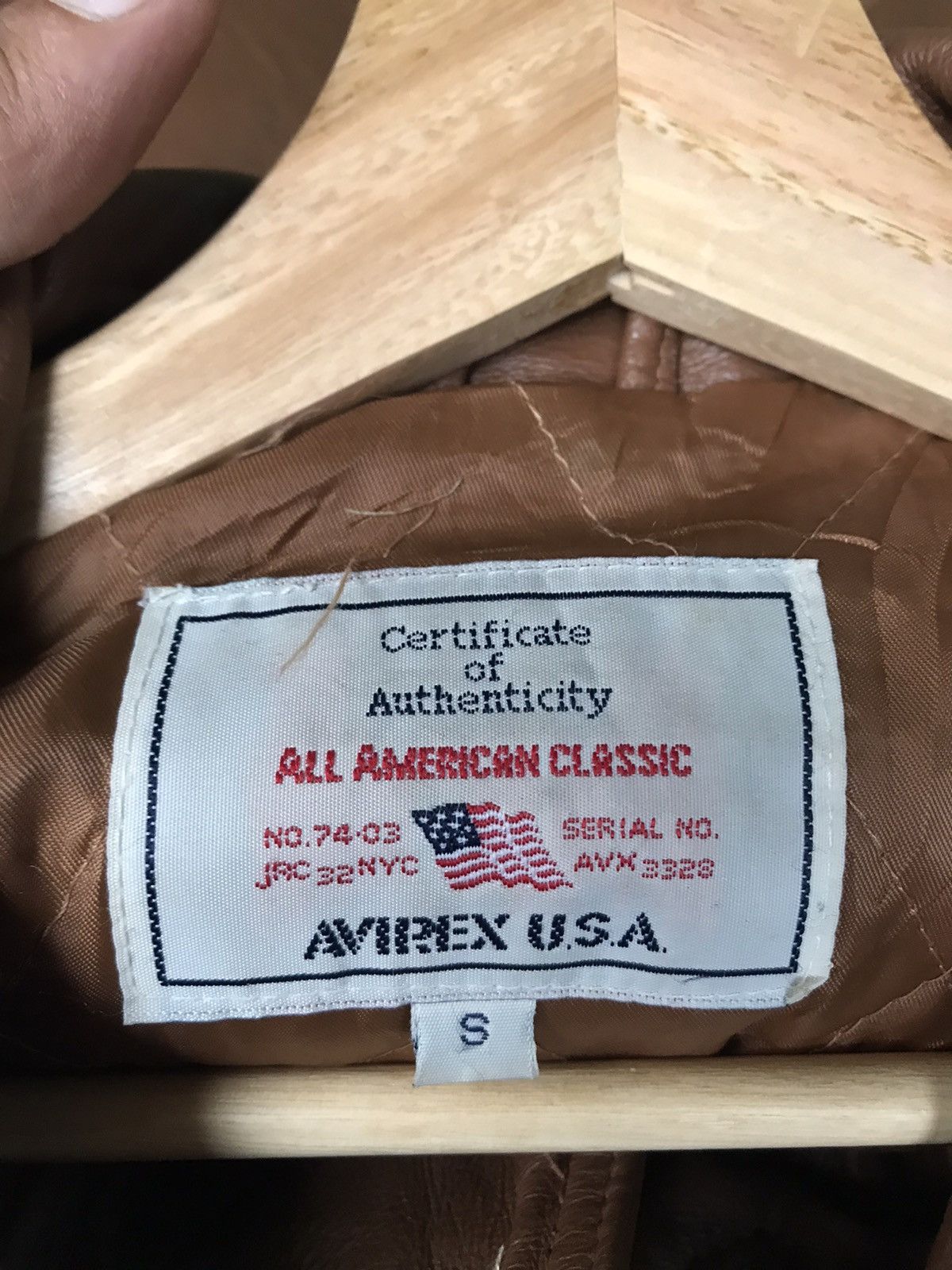 Avirex Avirex Usa Quilt Lined Leather Jackets Size US S / EU 44-46 / 1 - 16 Thumbnail