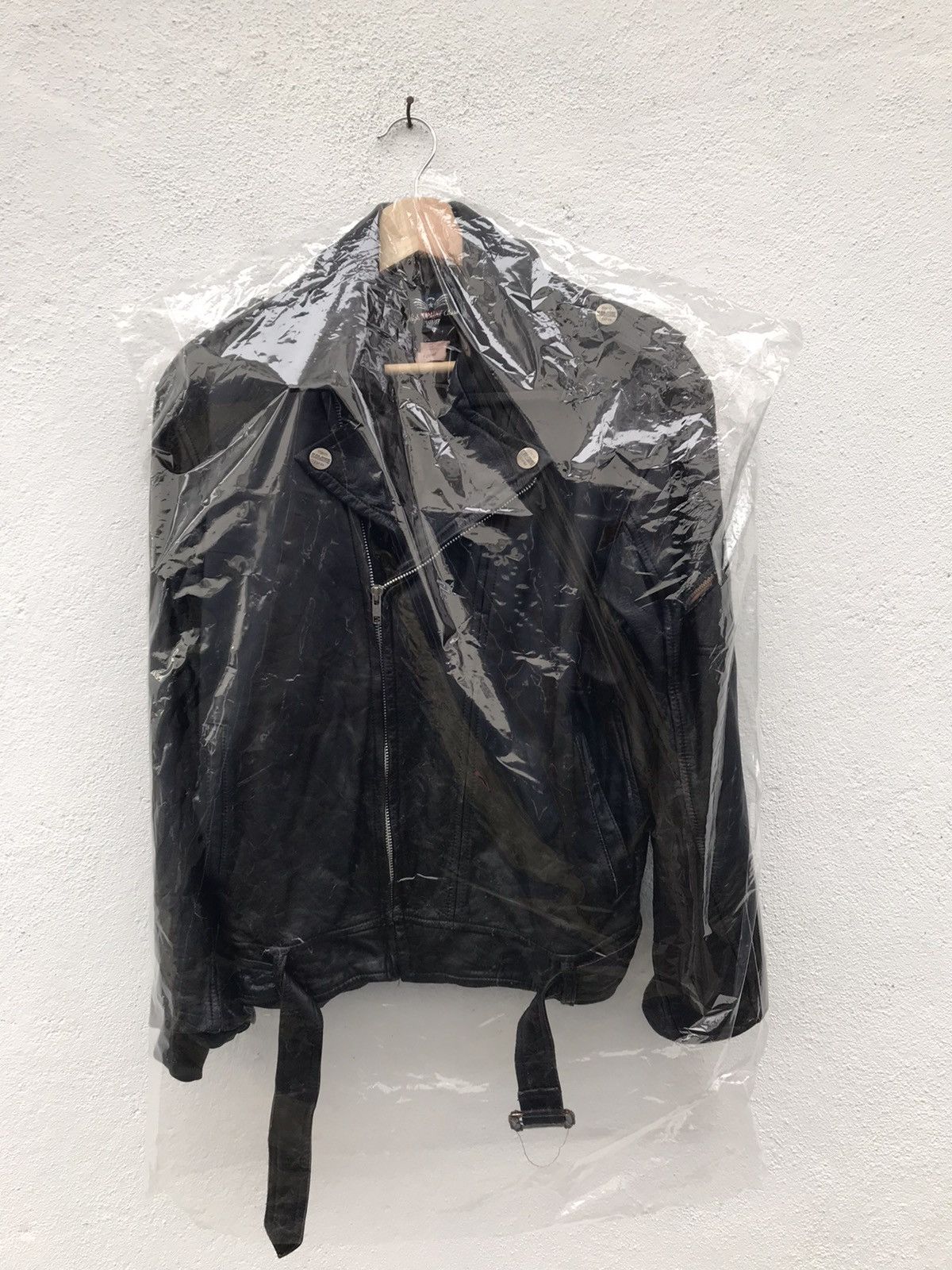 Seditionaries Komine Tokyo Japan Punk Bikers Double Collar Leather Jacket Size US L / EU 52-54 / 3 - 20 Thumbnail