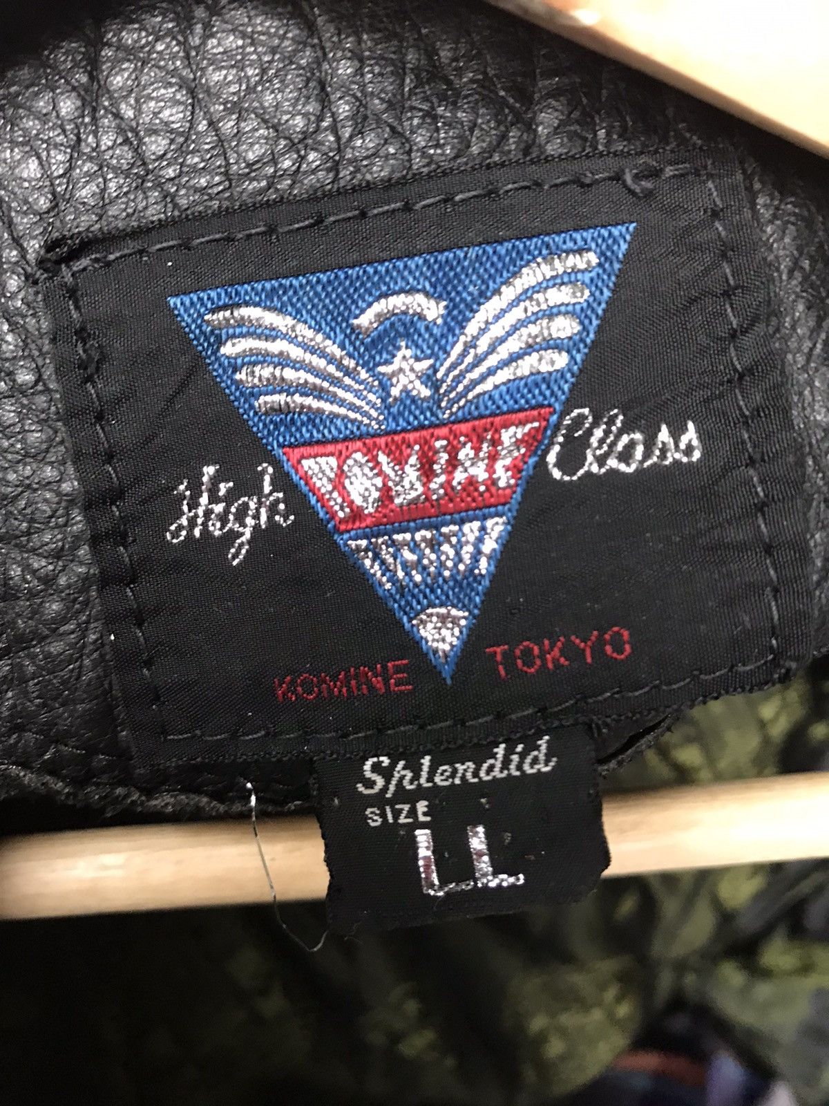Seditionaries Komine Tokyo Japan Punk Bikers Double Collar Leather Jacket Size US L / EU 52-54 / 3 - 18 Thumbnail