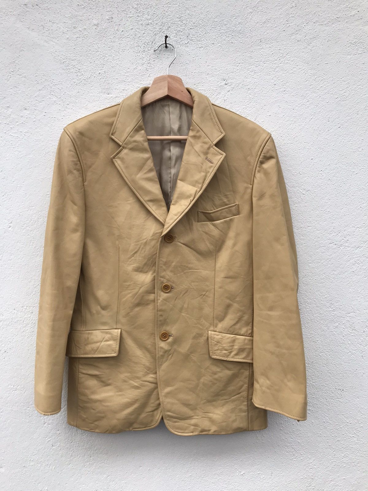 Paul Smith Paul Smith Leather Blazer Jackets Size US M / EU 48-50 / 2 - 1 Thumbnail