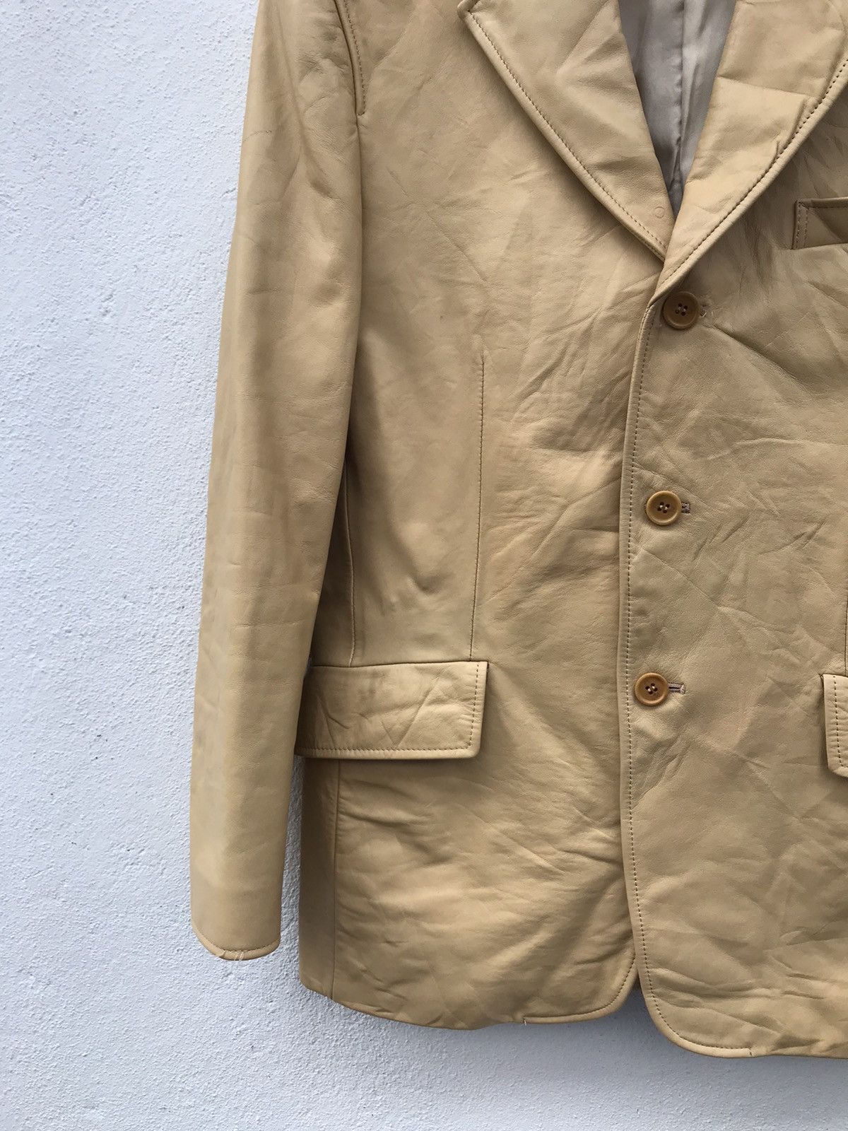 Paul Smith Paul Smith Leather Blazer Jackets Size US M / EU 48-50 / 2 - 4 Thumbnail