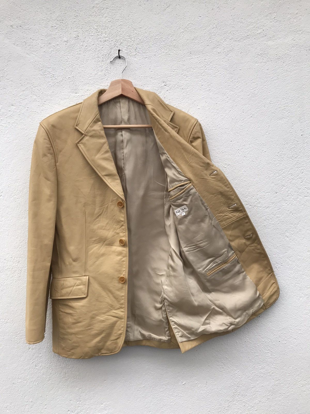 Paul Smith Paul Smith Leather Blazer Jackets Size US M / EU 48-50 / 2 - 12 Thumbnail