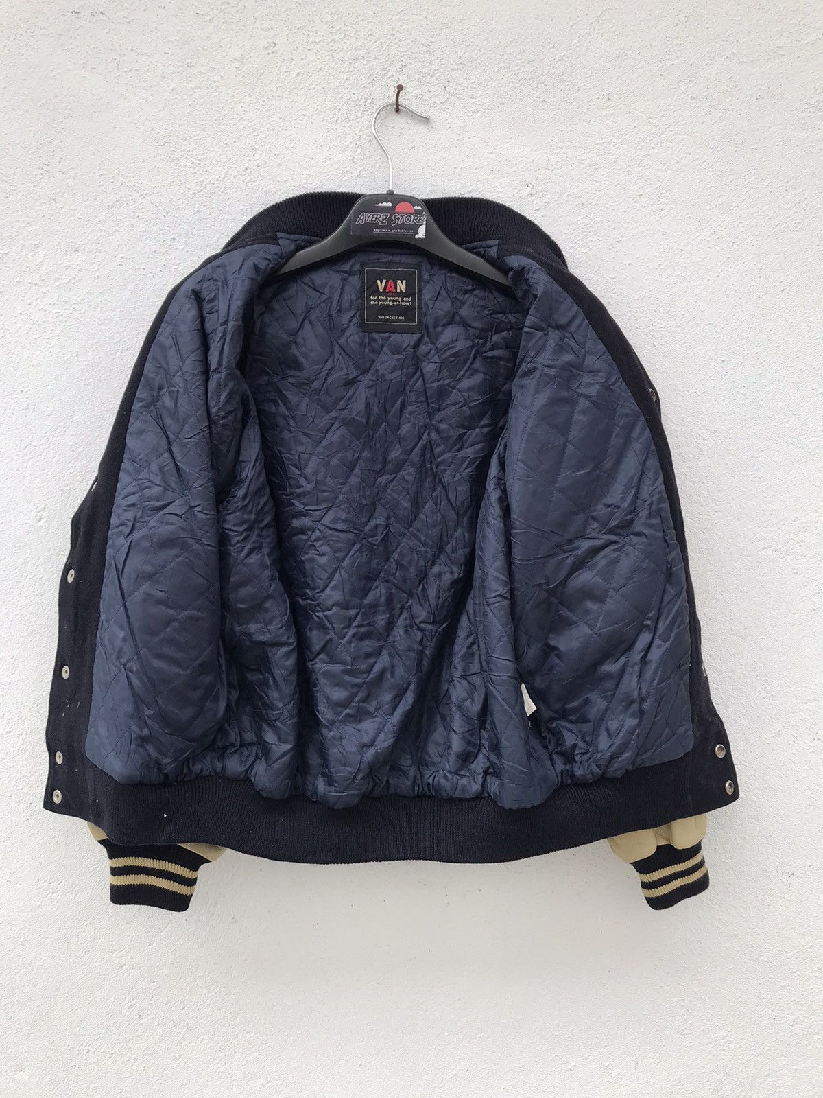 Japanese Brand VAN jac American Football Team Baseball Varsity Size US M / EU 48-50 / 2 - 12 Thumbnail