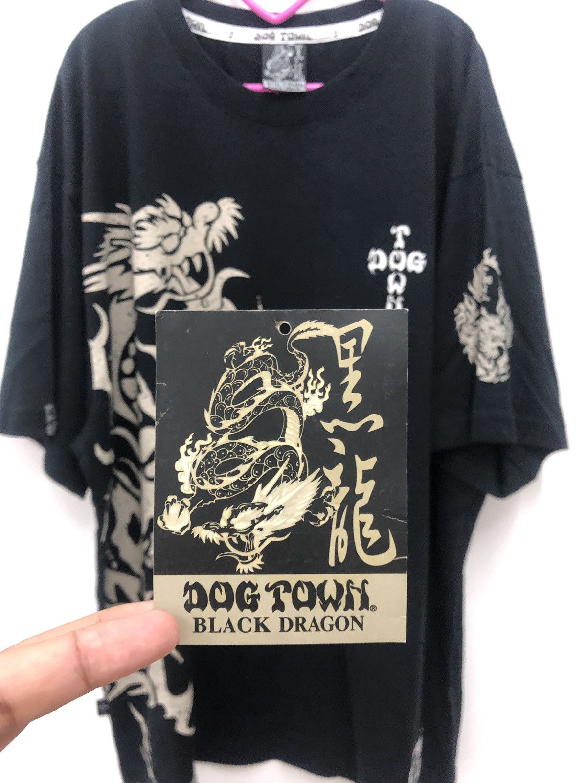 Dogtown Rare Vintage Dog Town Black Dragon Hip Hop Swag Dope Shirt Size US XL / EU 56 / 4 - 8 Thumbnail