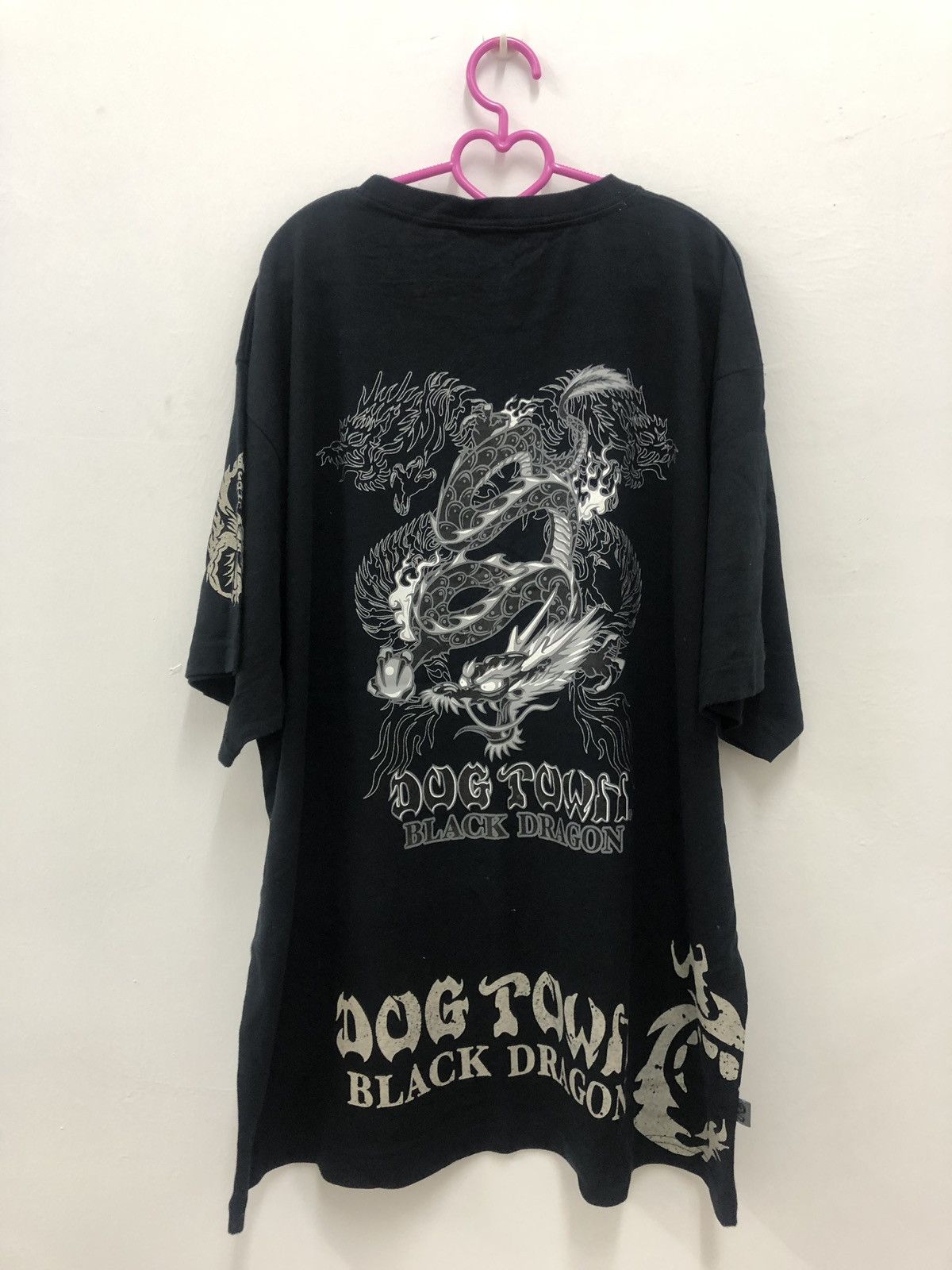Dogtown Rare Vintage Dog Town Black Dragon Hip Hop Swag Dope Shirt Size US XL / EU 56 / 4 - 12 Thumbnail