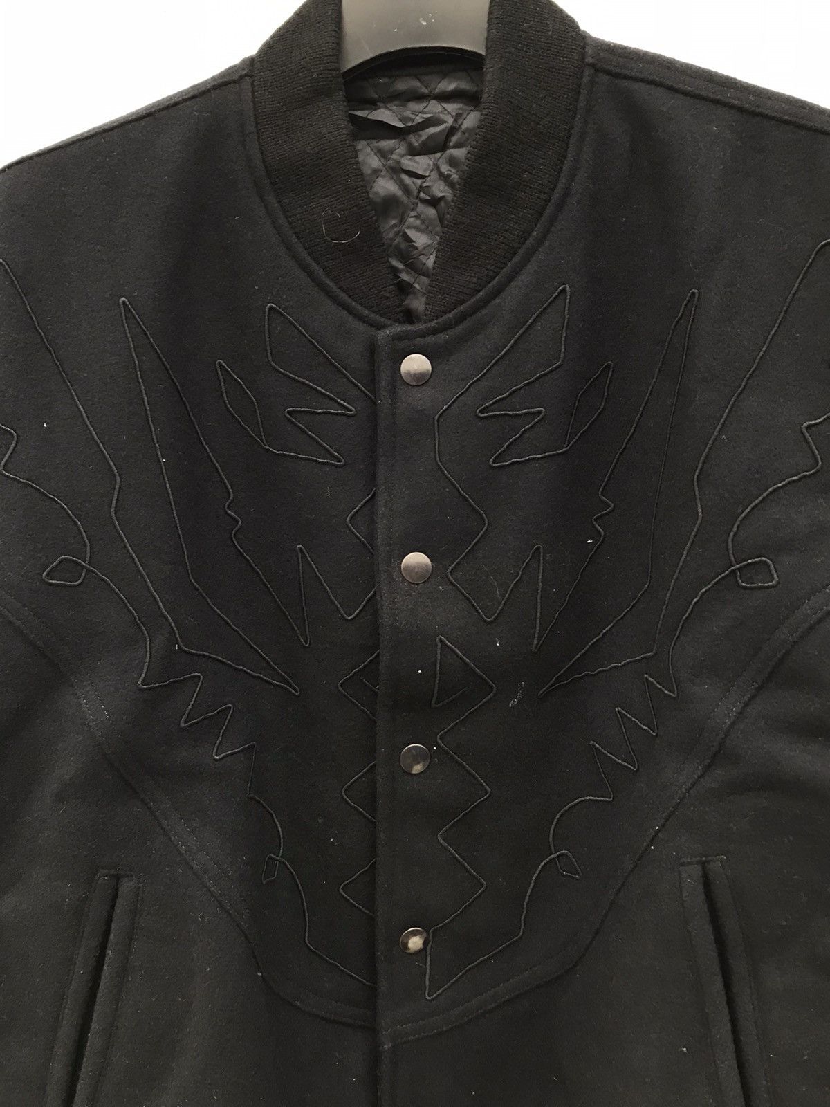 Ficce Razza Yoshiyuki Konishi Wool Varsity Jacket