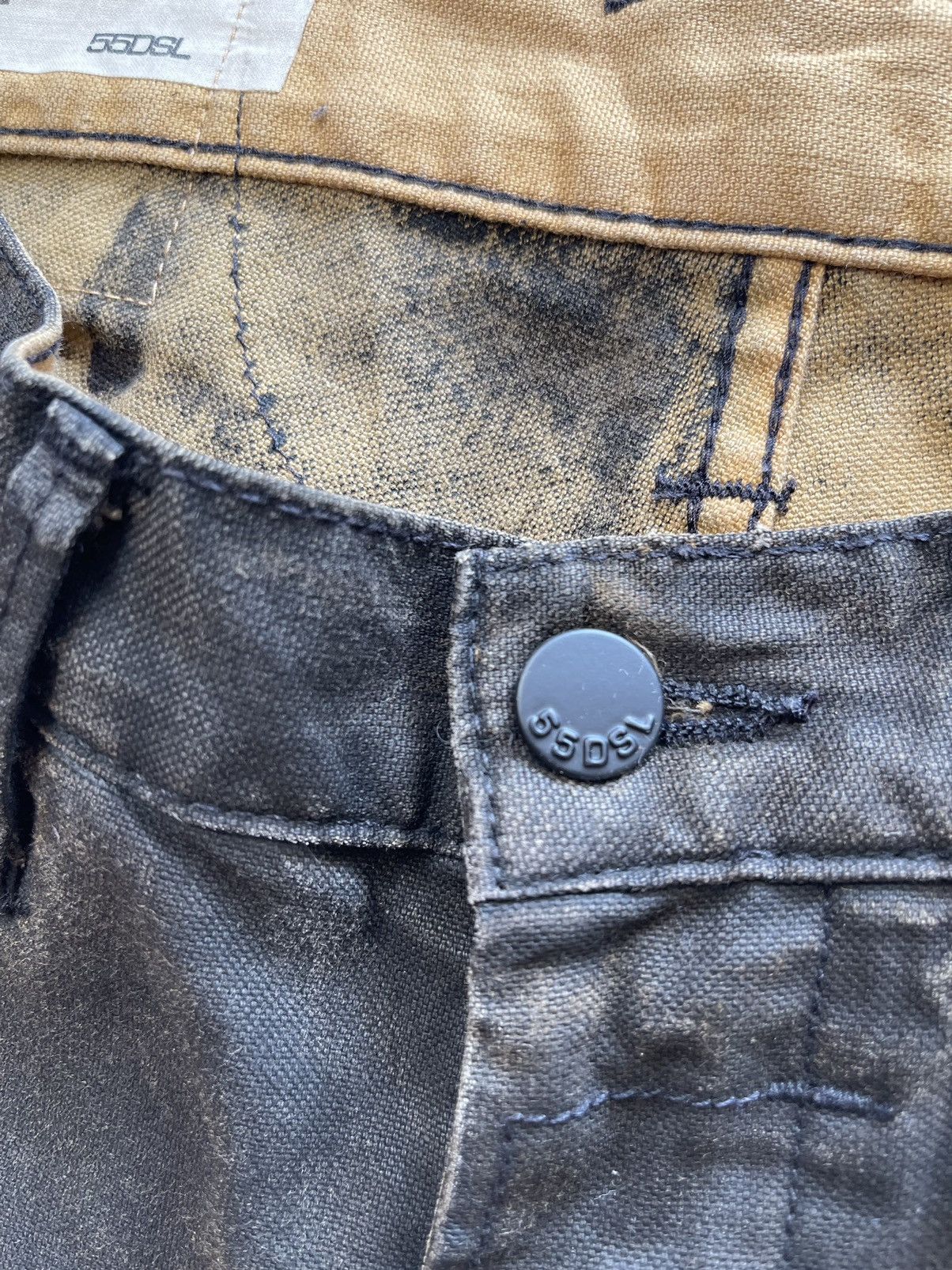 55DSL 55DSL MOD PEARN WAXED DENIM PANTS Size US 31 - 9 Thumbnail