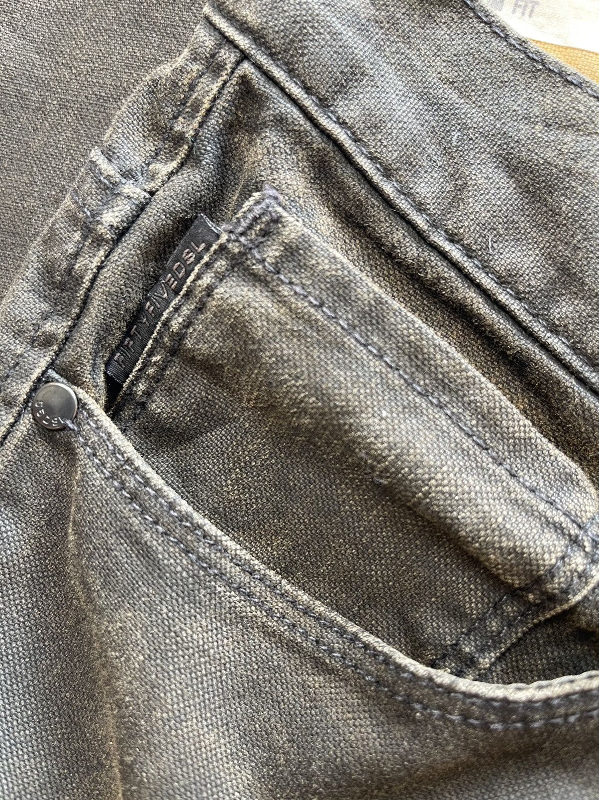 55DSL 55DSL MOD PEARN WAXED DENIM PANTS Size US 31 - 11 Thumbnail