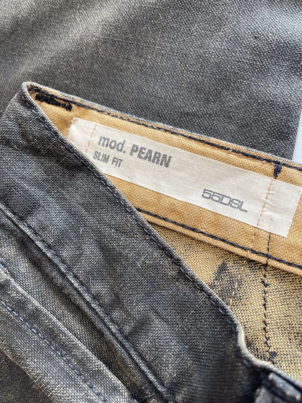 55DSL 55DSL MOD PEARN WAXED DENIM PANTS Size US 31 - 10 Thumbnail