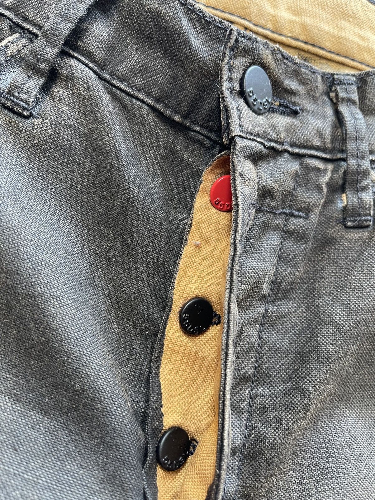 55DSL 55DSL MOD PEARN WAXED DENIM PANTS Size US 31 - 12 Thumbnail