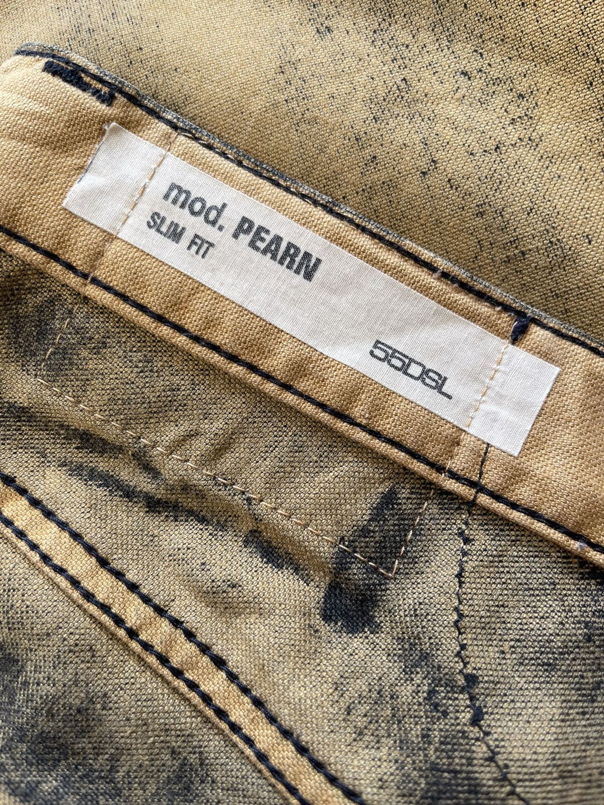 55DSL 55DSL MOD PEARN WAXED DENIM PANTS Size US 31 - 13 Thumbnail