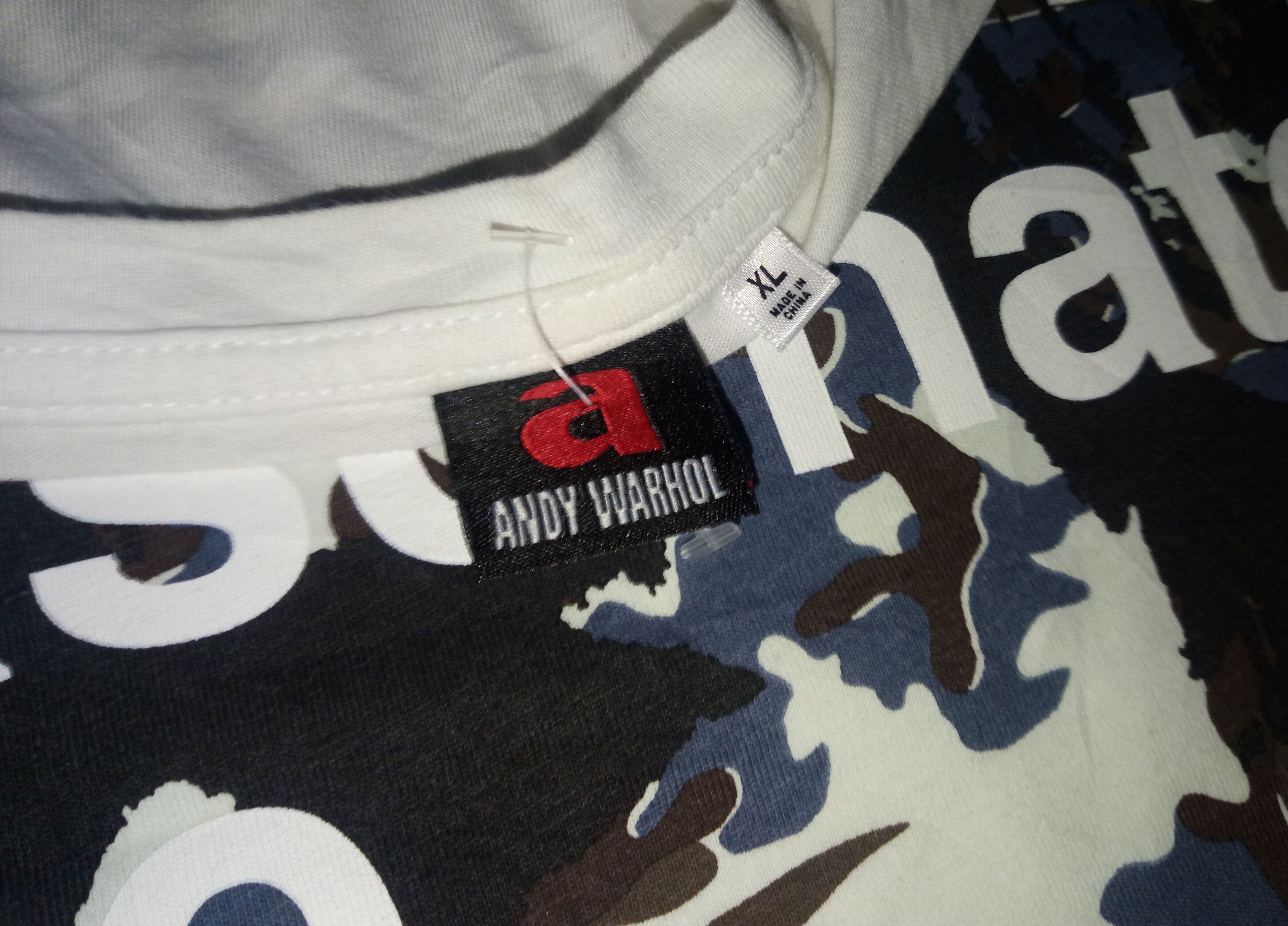 Andy Warhol × Uniqlo Andy Warhol Shirt designer Haring Basquiat pop art Size US L / EU 52-54 / 3 - 3 Thumbnail