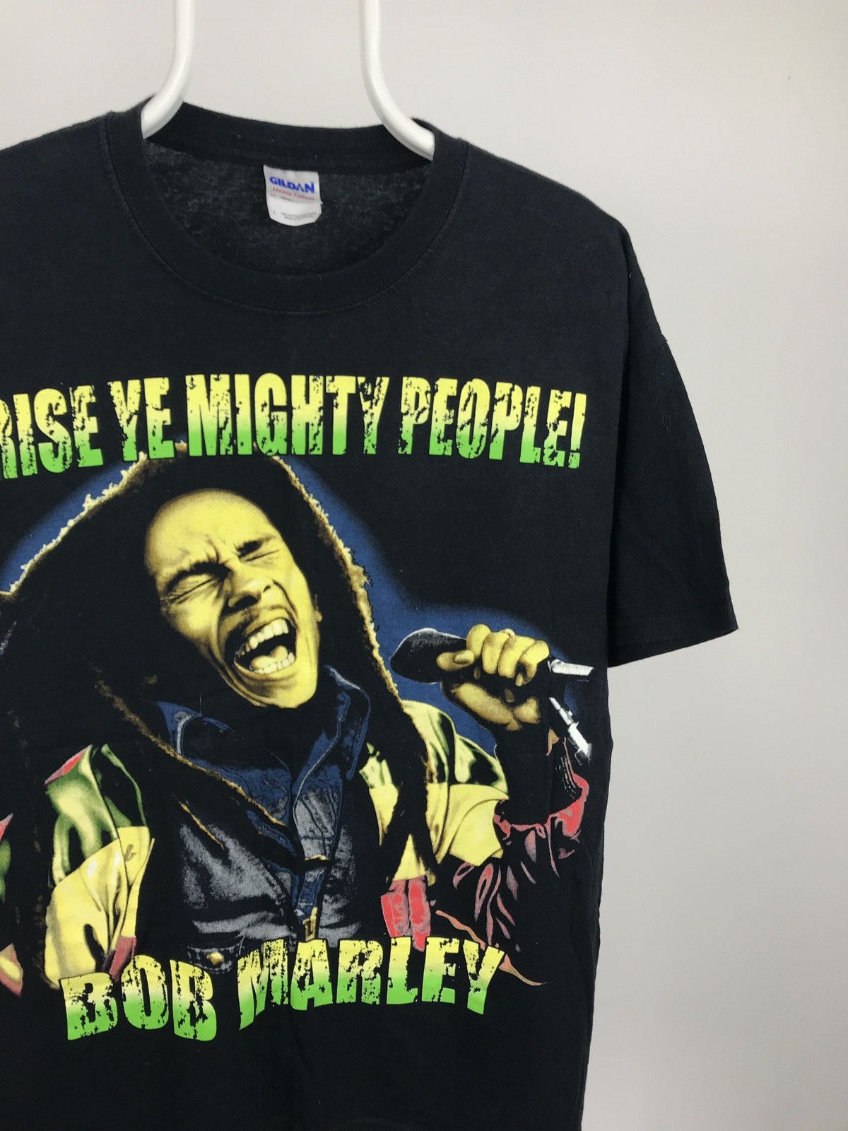 Band Tees Vintage Bob Marley “Rise Ye Mighty People” Tshirt Size US L / EU 52-54 / 3 - 3 Thumbnail