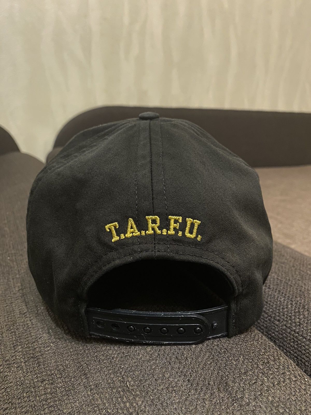 Designer × Supreme Supreme SUPNY-14 T.A.R.F.U. 5-Panel Snapback Black Size ONE SIZE - 5 Thumbnail